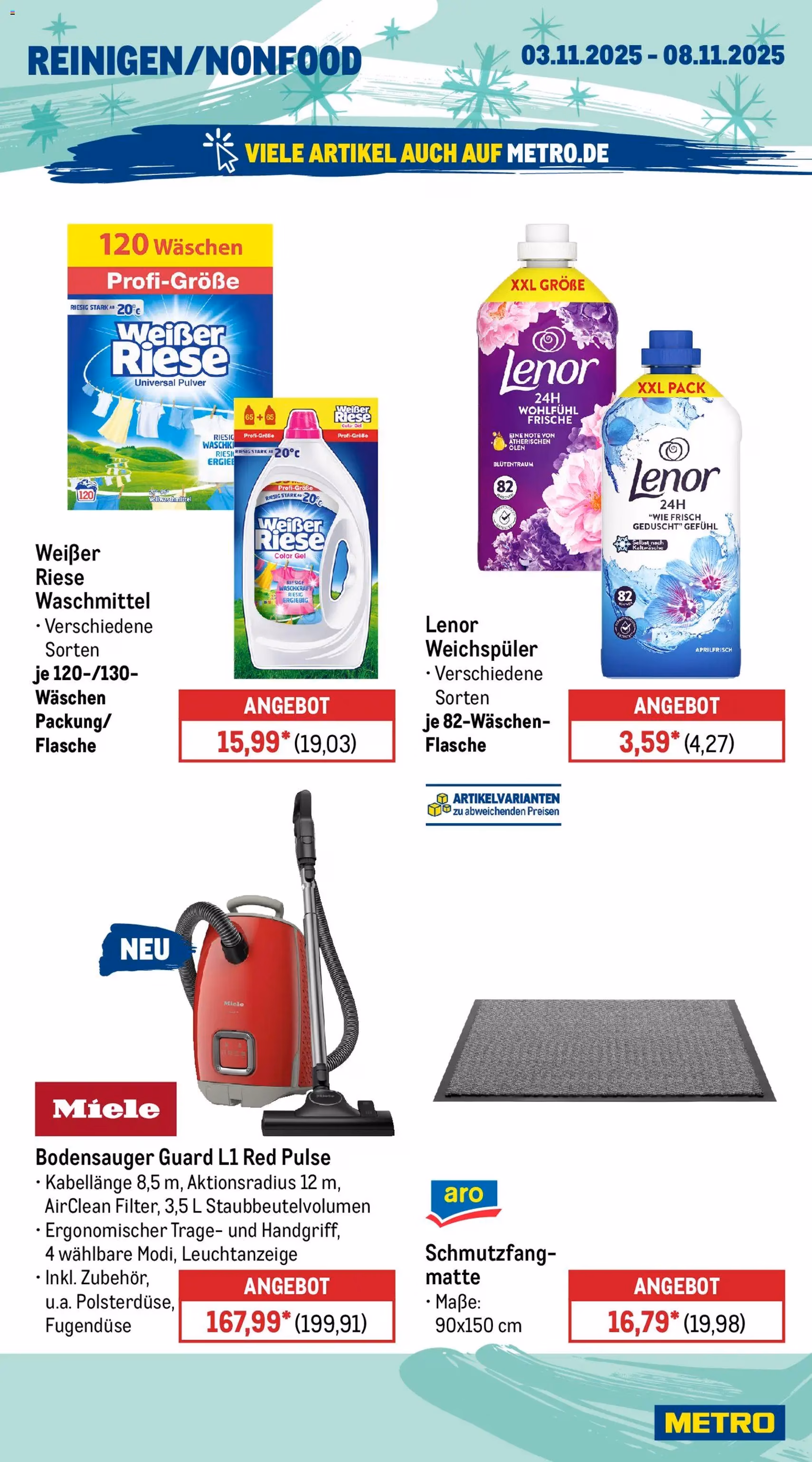 Metro - Black Friday - Gültiger Prospekt ab 03.10.2025, Seite 18 von insgesamt 27 Metro - Black Friday - Gültiger Prospekt ab 03.10.2025, Seite 18 von insgesamt 27