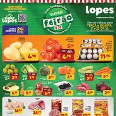 Lopes Supermercados - Ofertas da semana - pré-visualização do folheto, válido a partir de 21/07/2026