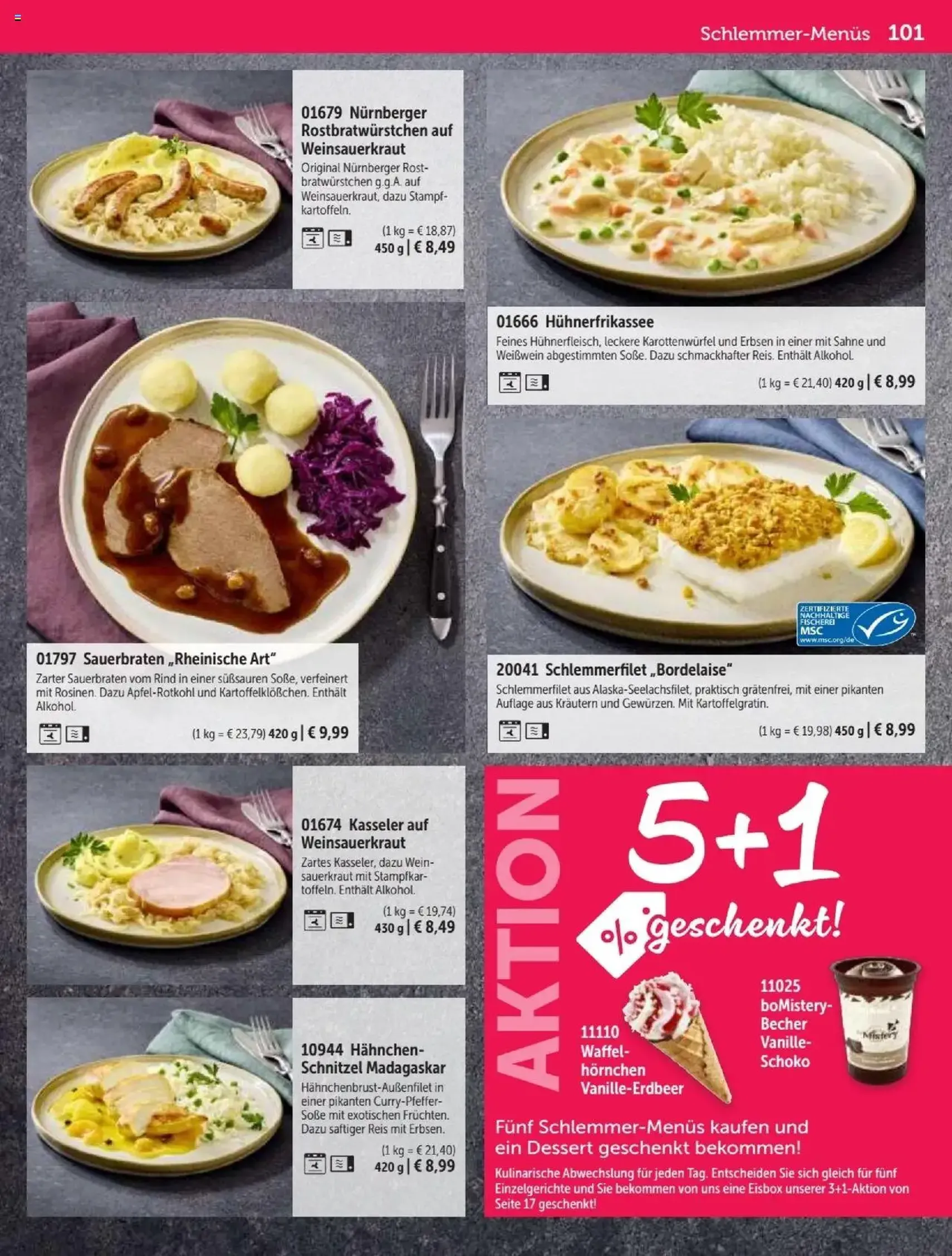 Bofrost Katalog - Gültiger Prospekt ab 07.09.2025, Seite 101 von insgesamt 148 Bofrost Katalog - Gültiger Prospekt ab 07.09.2025, Seite 101 von insgesamt 148