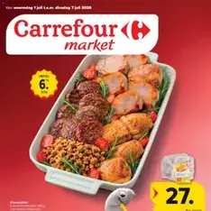 Carrefour market folder week 27 - voorvertoning van de folder geldig vanaf 01/07/2026
