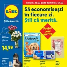 Catalog Lidl - previzualizare cataloage valabilă începând cu 23.02.2026