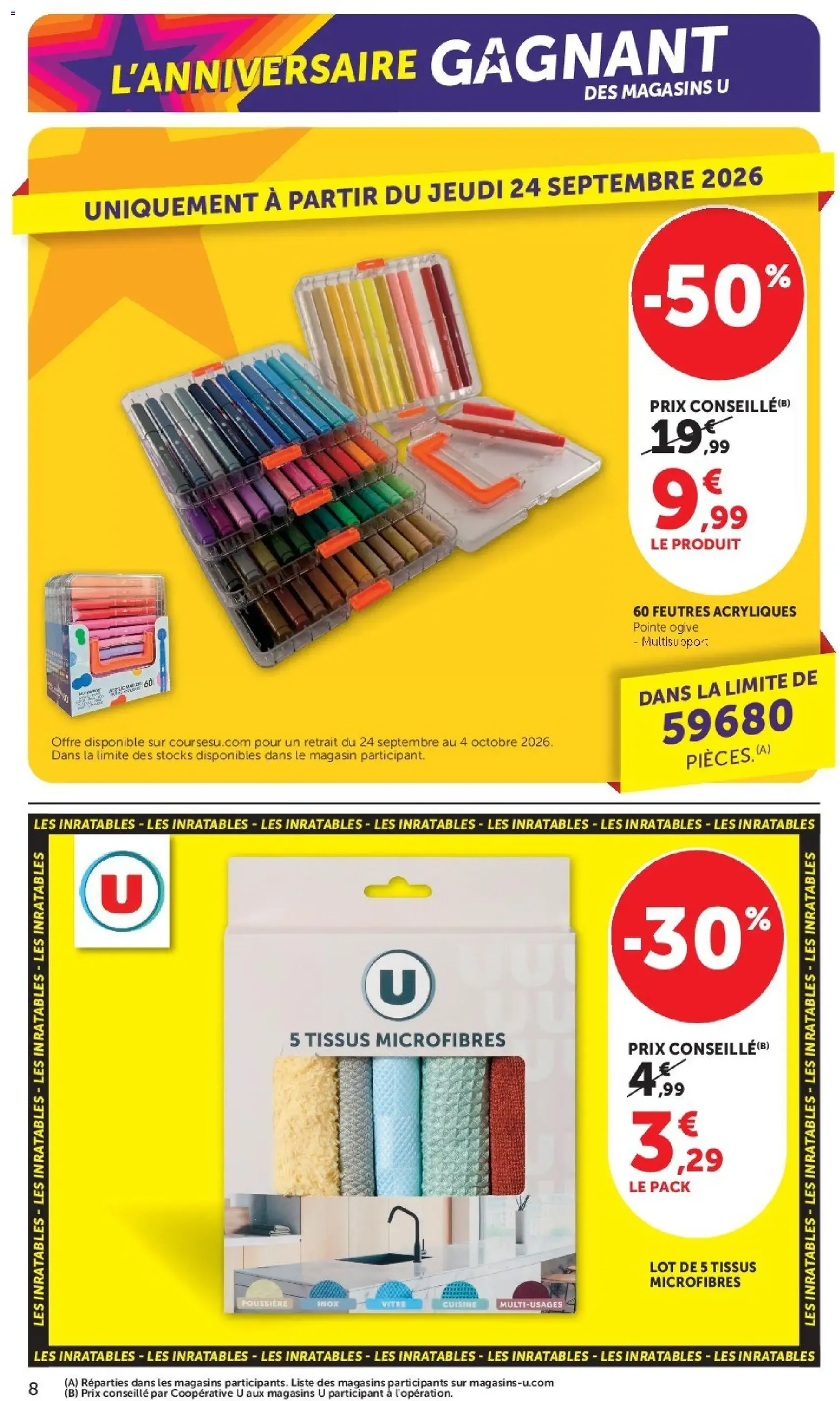 U Express catalogue - brochure valable à partir du 22/09/2026, page 8 sur 20