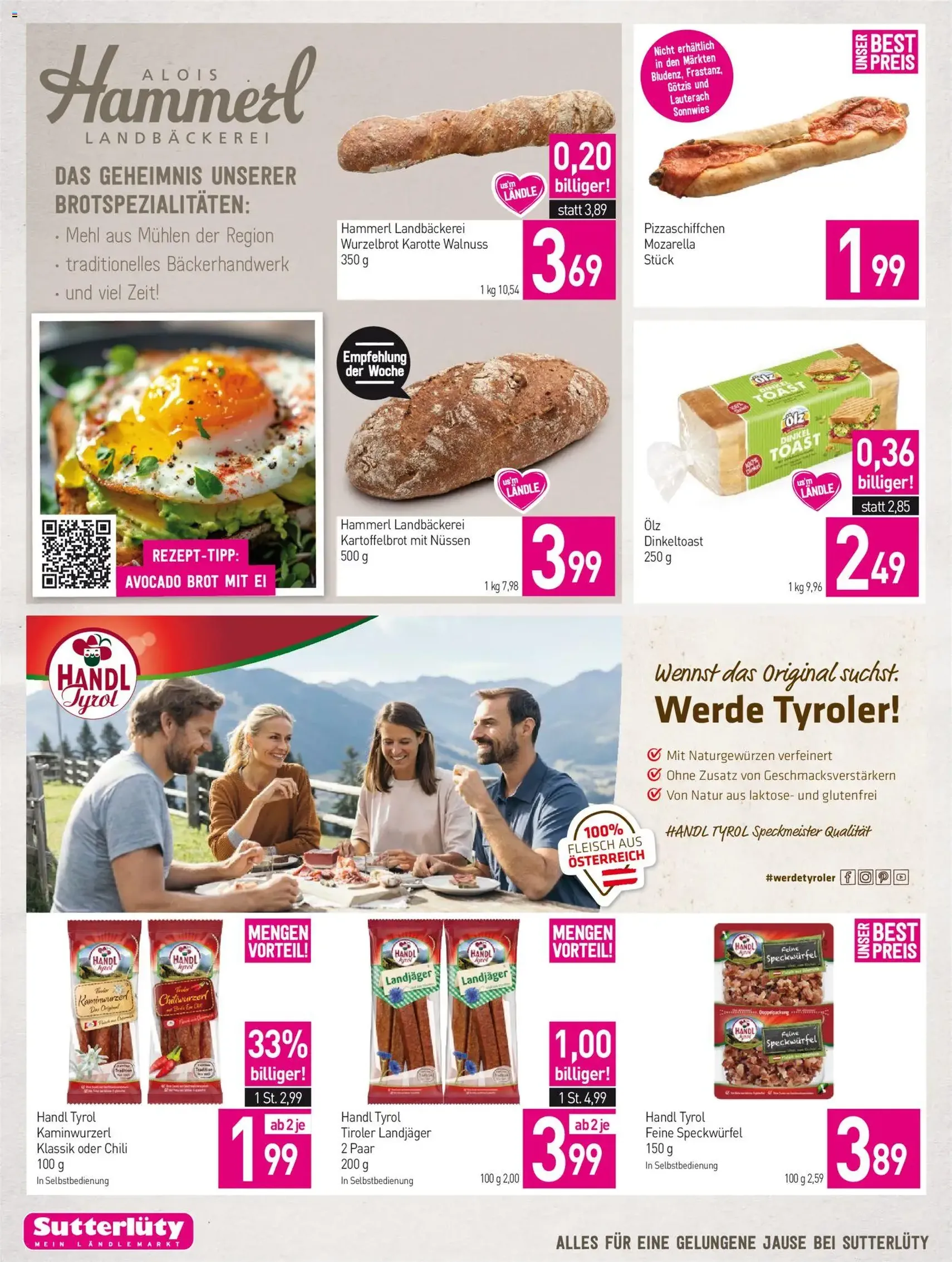 Sutterlüty Flugblatt - Gültiger Prospekt ab 10.09.2026, Seite 4 von insgesamt 20