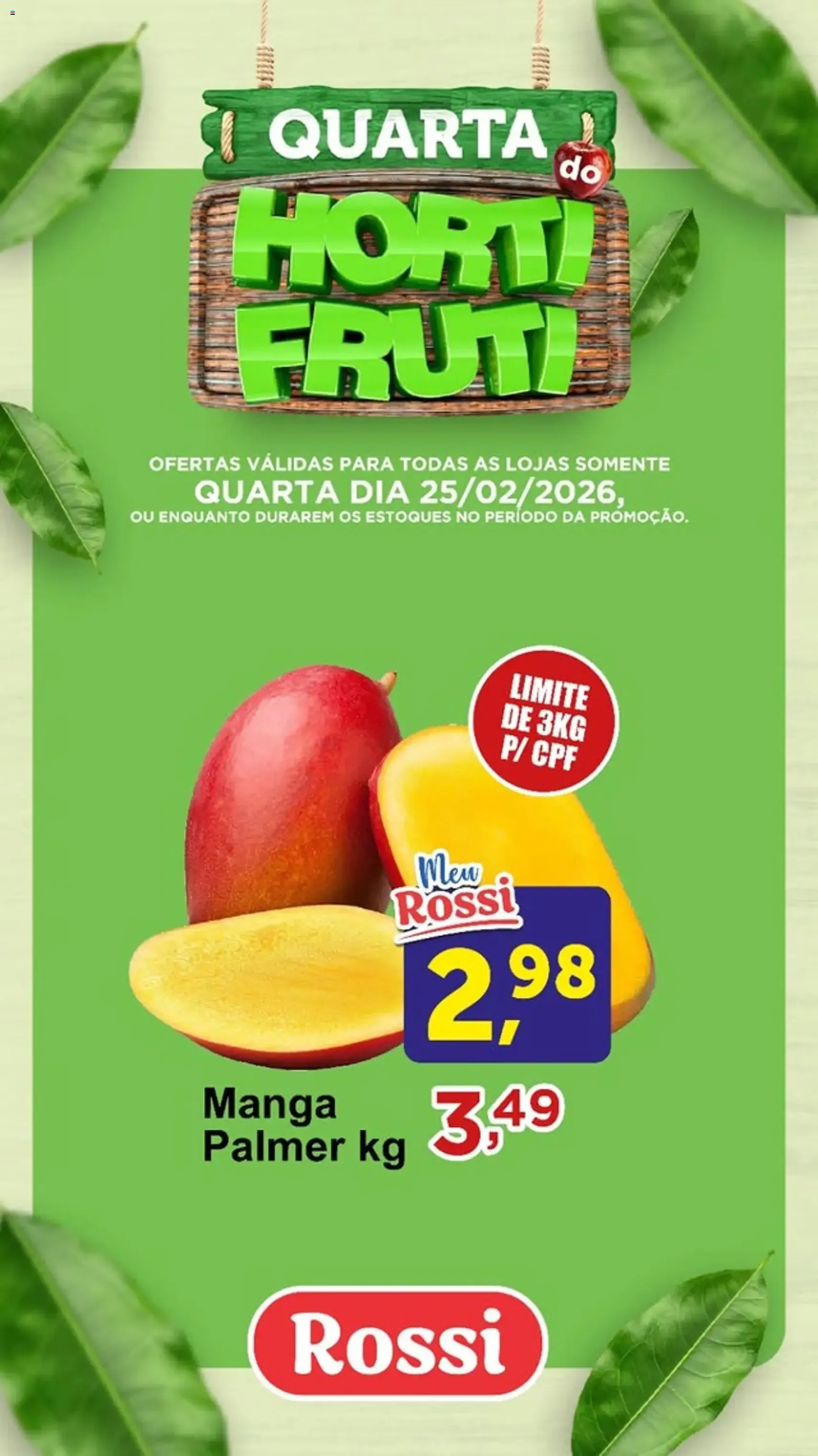 Rossi Supermercados - Ofertas do Dia - folheto válido a partir de 25/02/2026 página 3 de 4