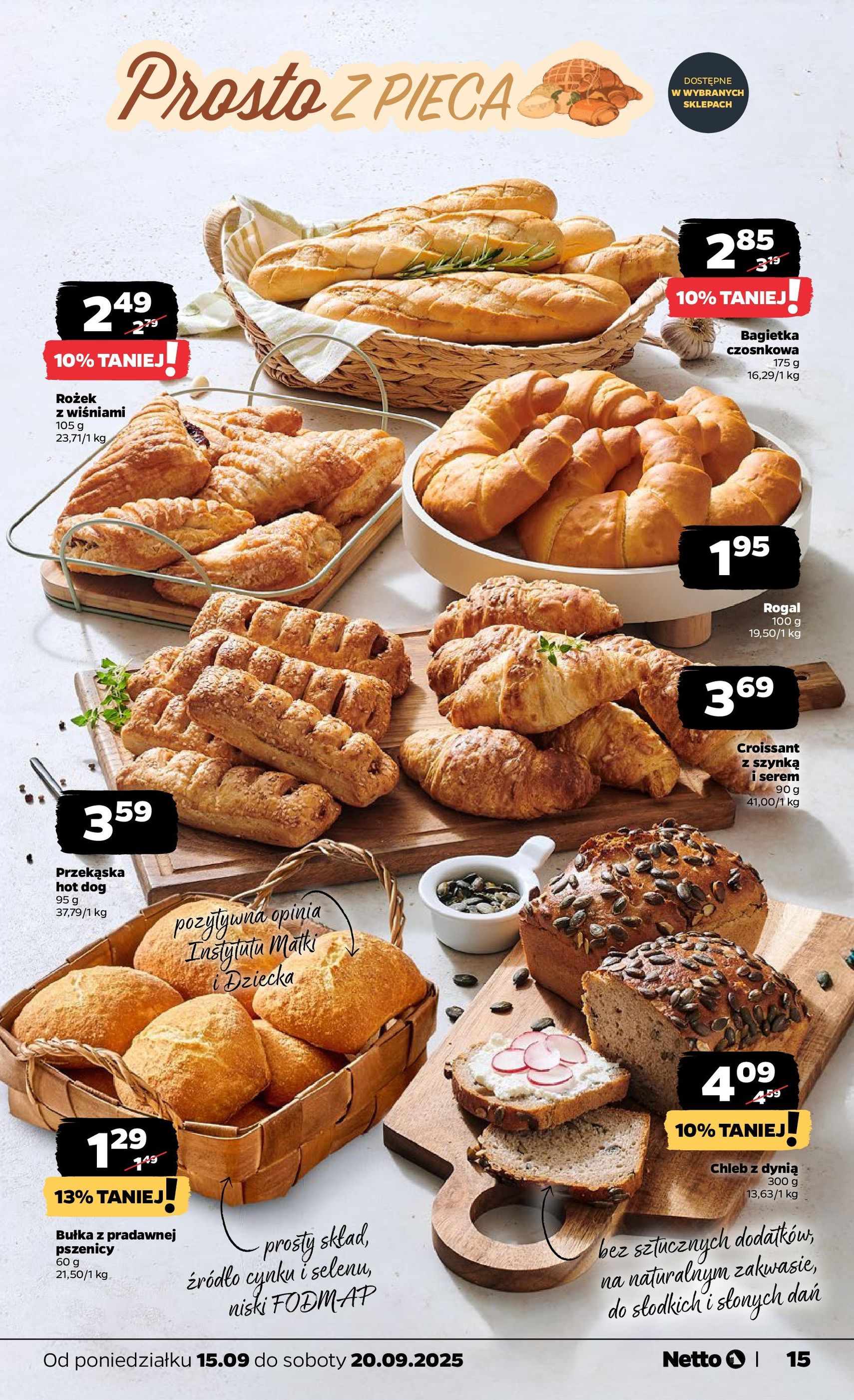 Netto gazetka - Spożywcza - ważny gazetka od 15.09.2025 strona 15 z 34 Netto gazetka - Spożywcza - ważny gazetka od 15.09.2025 strona 15 z 34