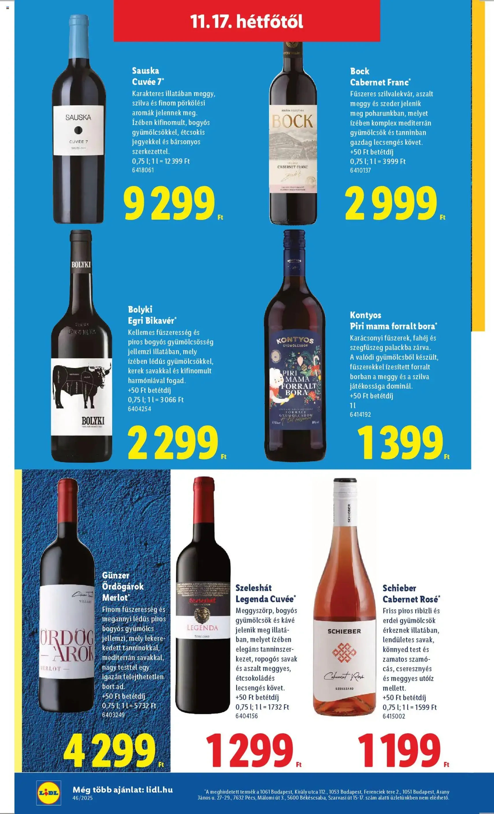 Lidl Akciós újság - 2025.11.13. érvényes szórólap 50 oldal 52 oldalból