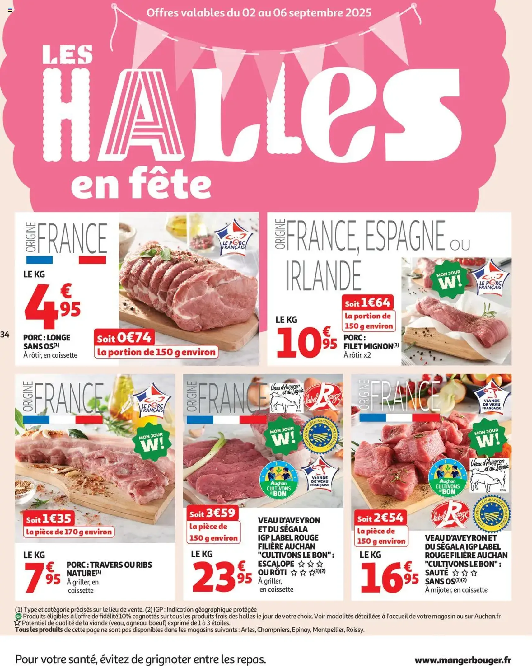 Auchan prospectus - brochure valable à partir du 02/09/2025, page 34 sur 60 Auchan prospectus - brochure valable à partir du 02/09/2025, page 34 sur 60