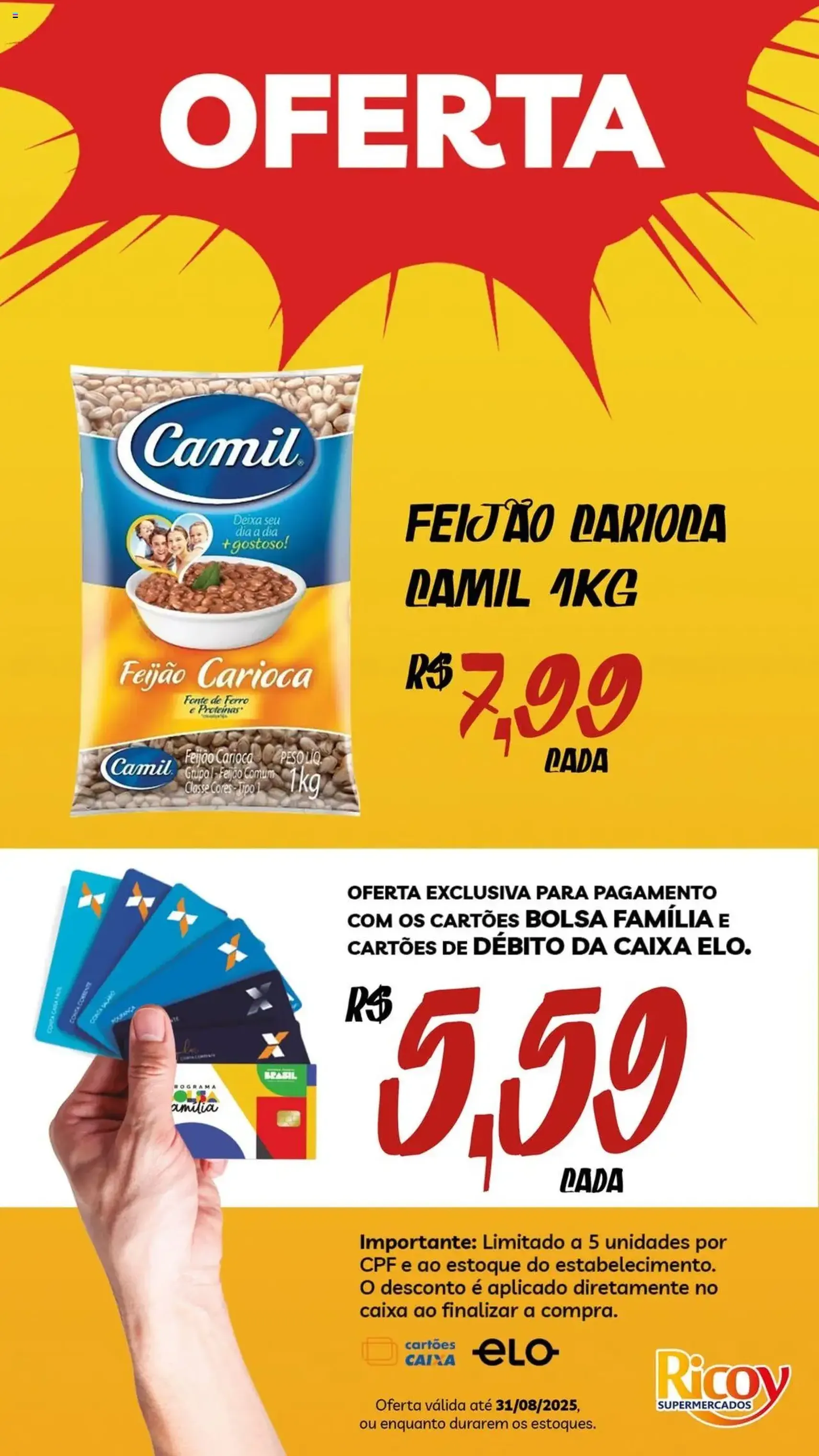 Ricoy - Ofertas da semana - folheto válido a partir de 11/08/2025 página 1 de 10