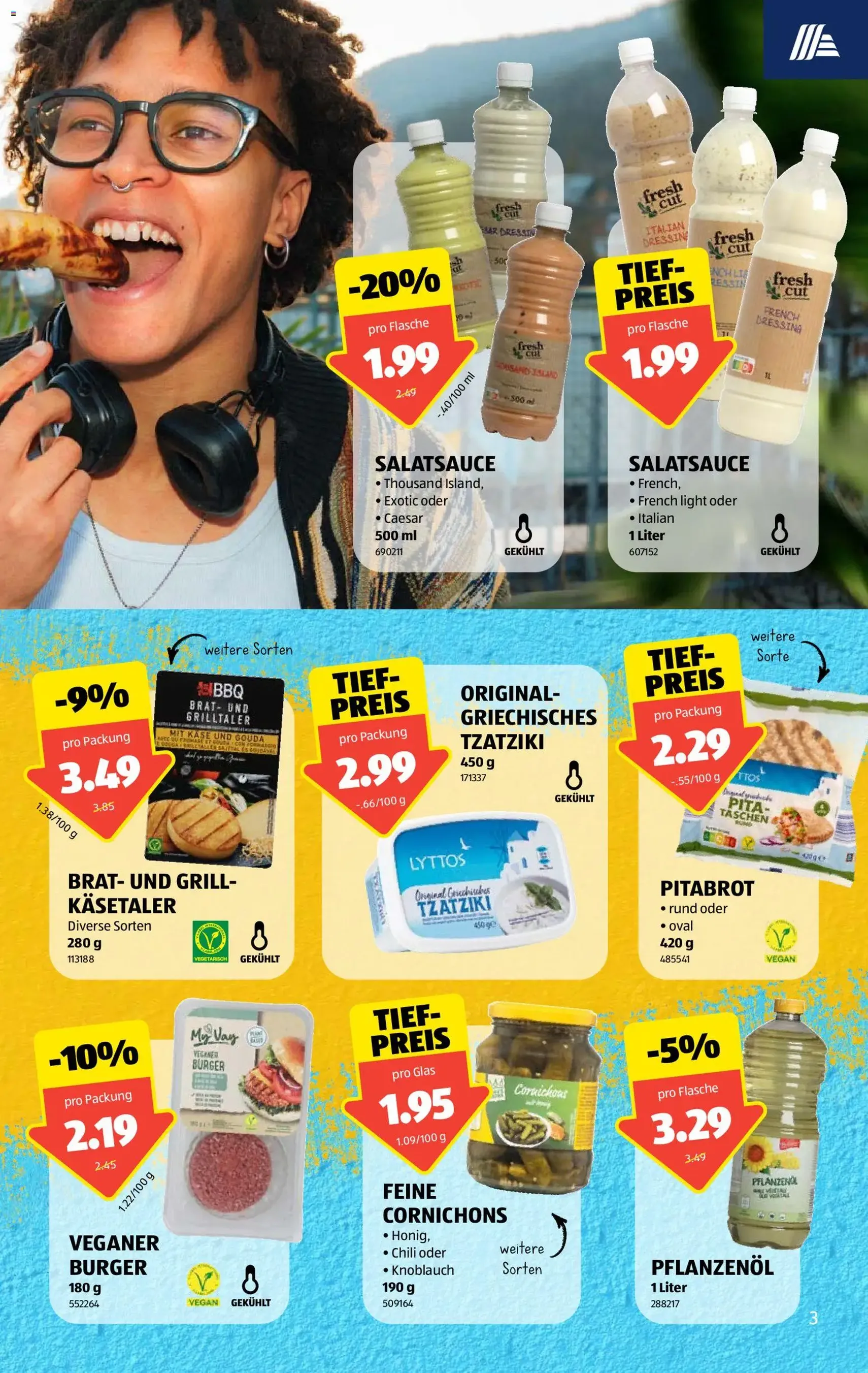 Aldi aktionen - Gültiger Prospekt ab 16.07.2026, Seite 3 von insgesamt 36