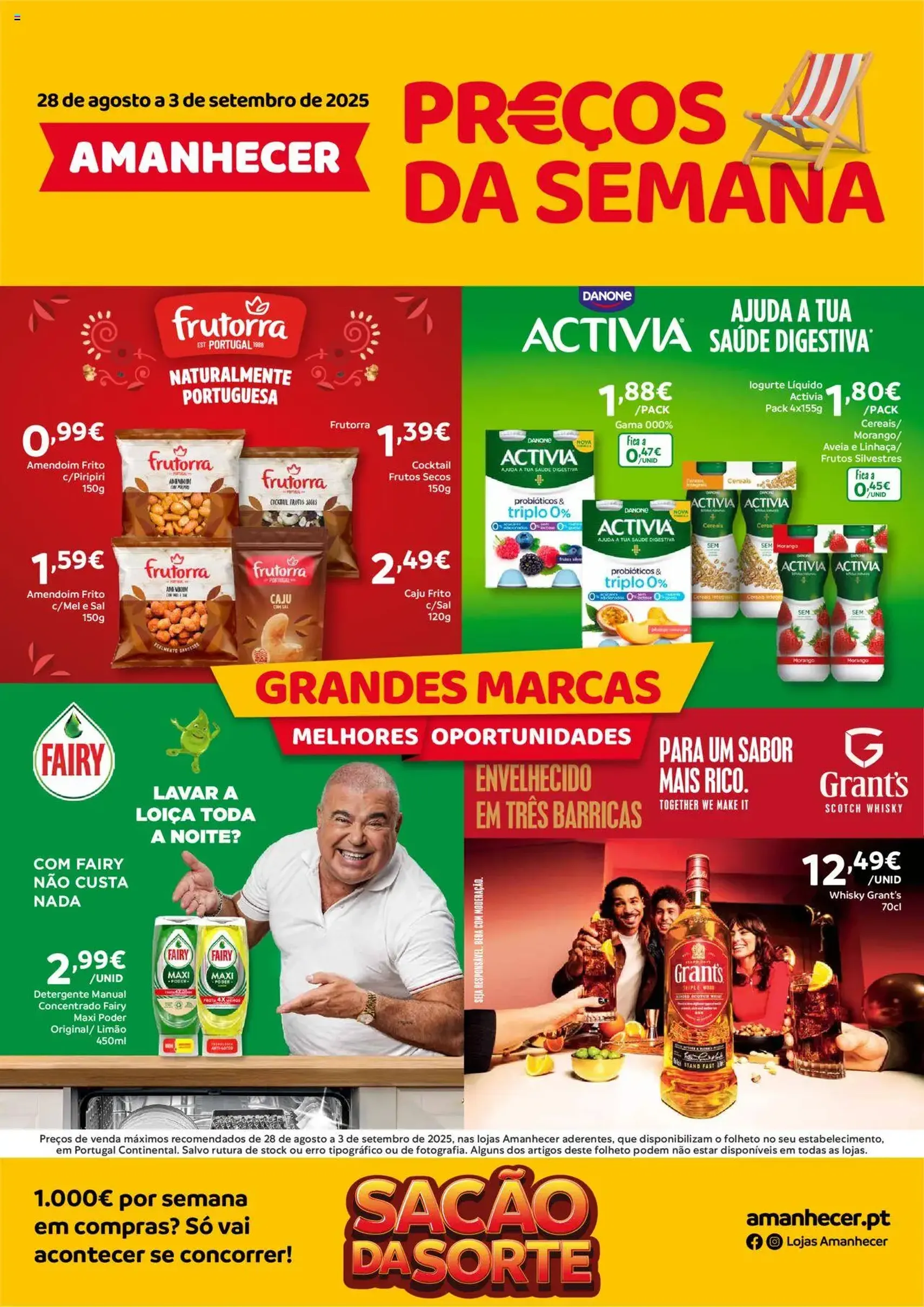 Amanhecer folheto - folheto válido a partir de 28/08/2025 página 1 de 4