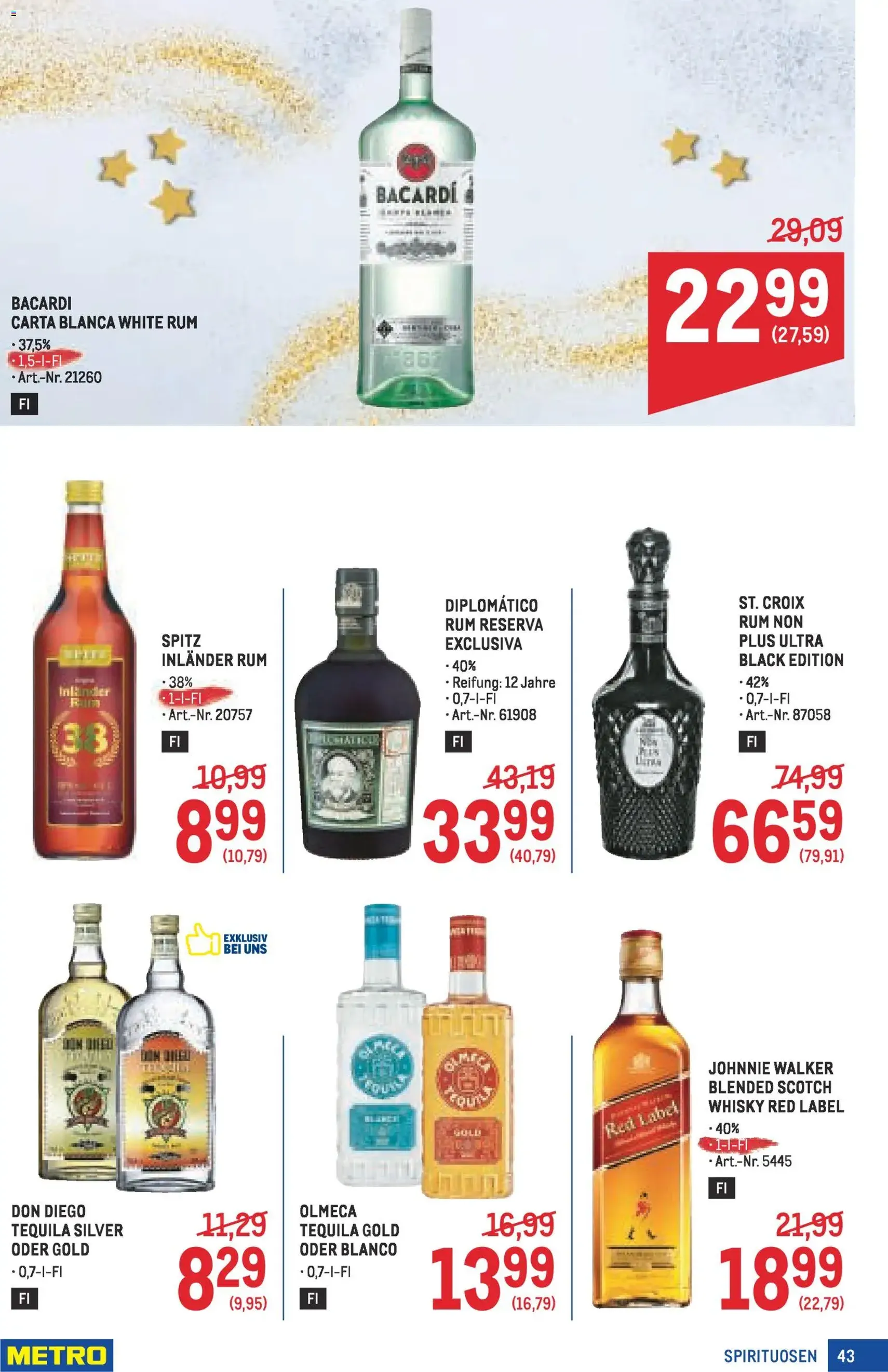 Metro angebote Profi - Gültiger Prospekt ab 27.11.2025, Seite 43 von insgesamt 64