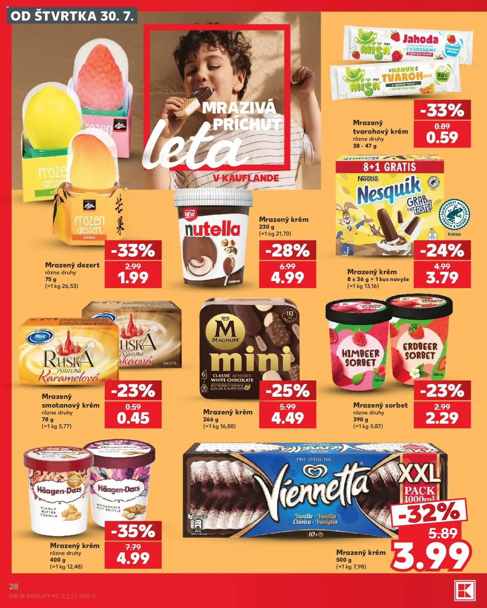 Kaufland leták - platný leták od 30.07.2026 strana 28 z 74