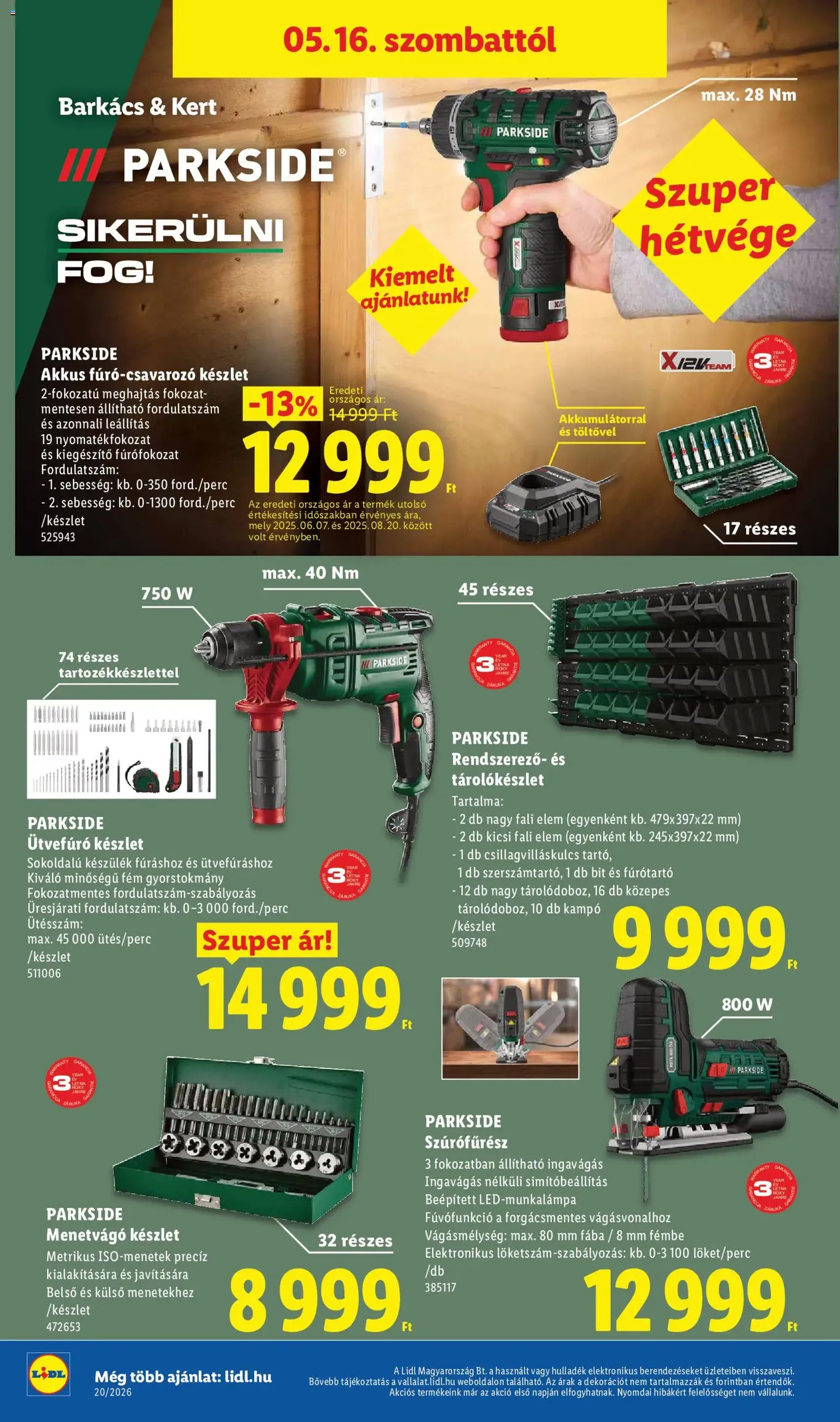 Lidl akciós újság - 2026.05.14. érvényes szórólap 46 oldal 68 oldalból