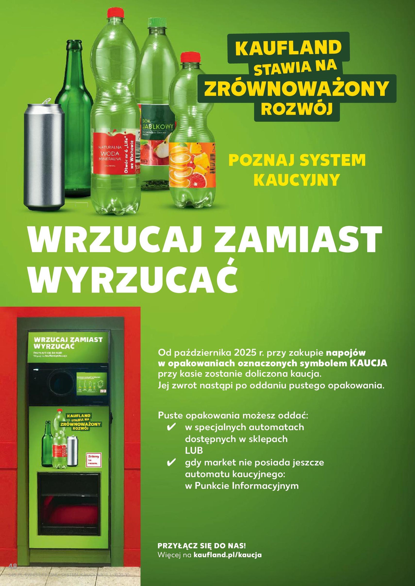 Kaufland gazetka - ważny gazetka od 23.10.2025 strona 48 z 67 Kaufland gazetka - ważny gazetka od 23.10.2025 strona 48 z 67