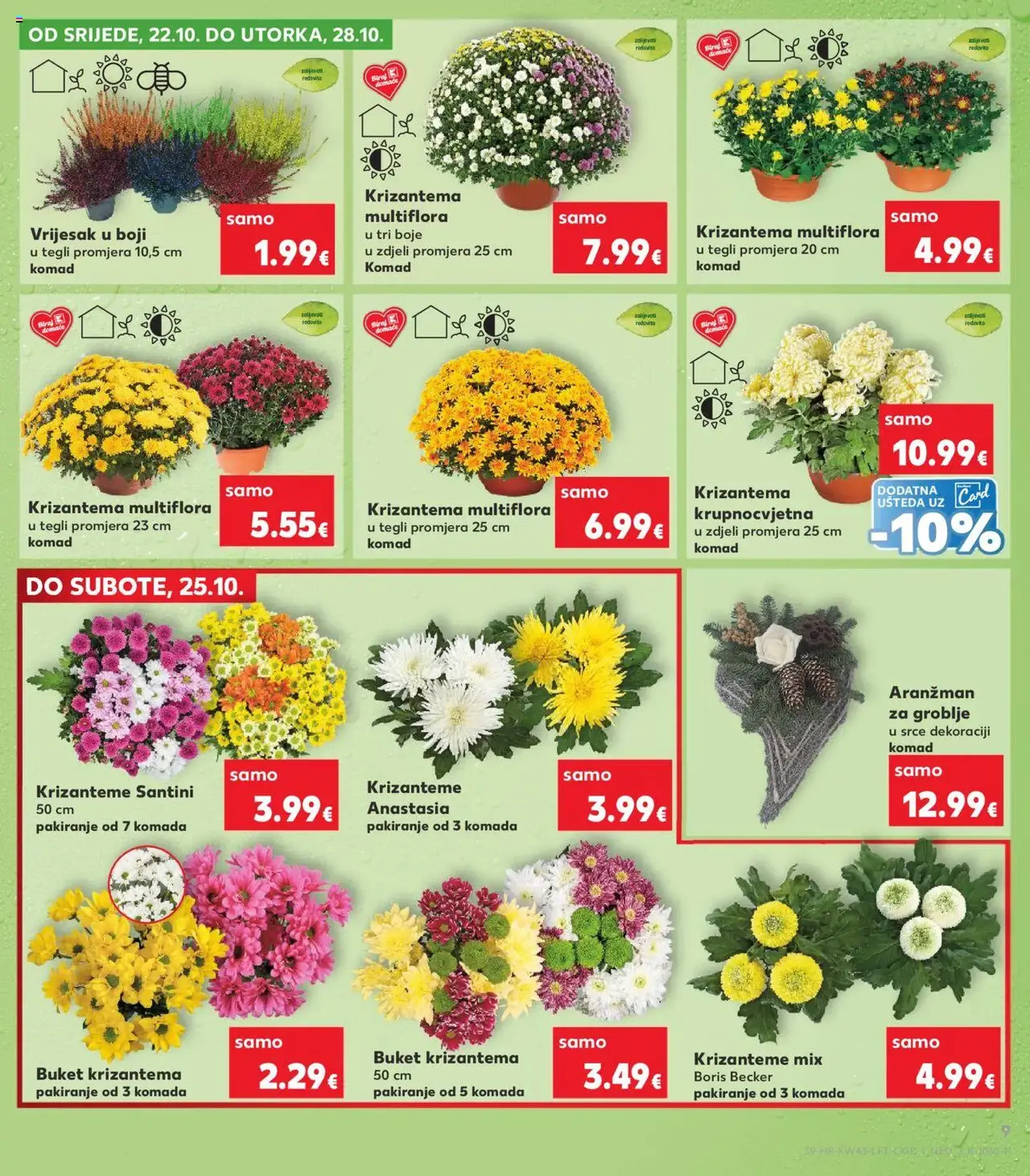 Kaufland HR - Split-Ravne njive - 2025.10.22. érvényes szórólap 9 oldal 32 oldalból Kaufland HR - Split-Ravne njive - 2025.10.22. érvényes szórólap 9 oldal 32 oldalból