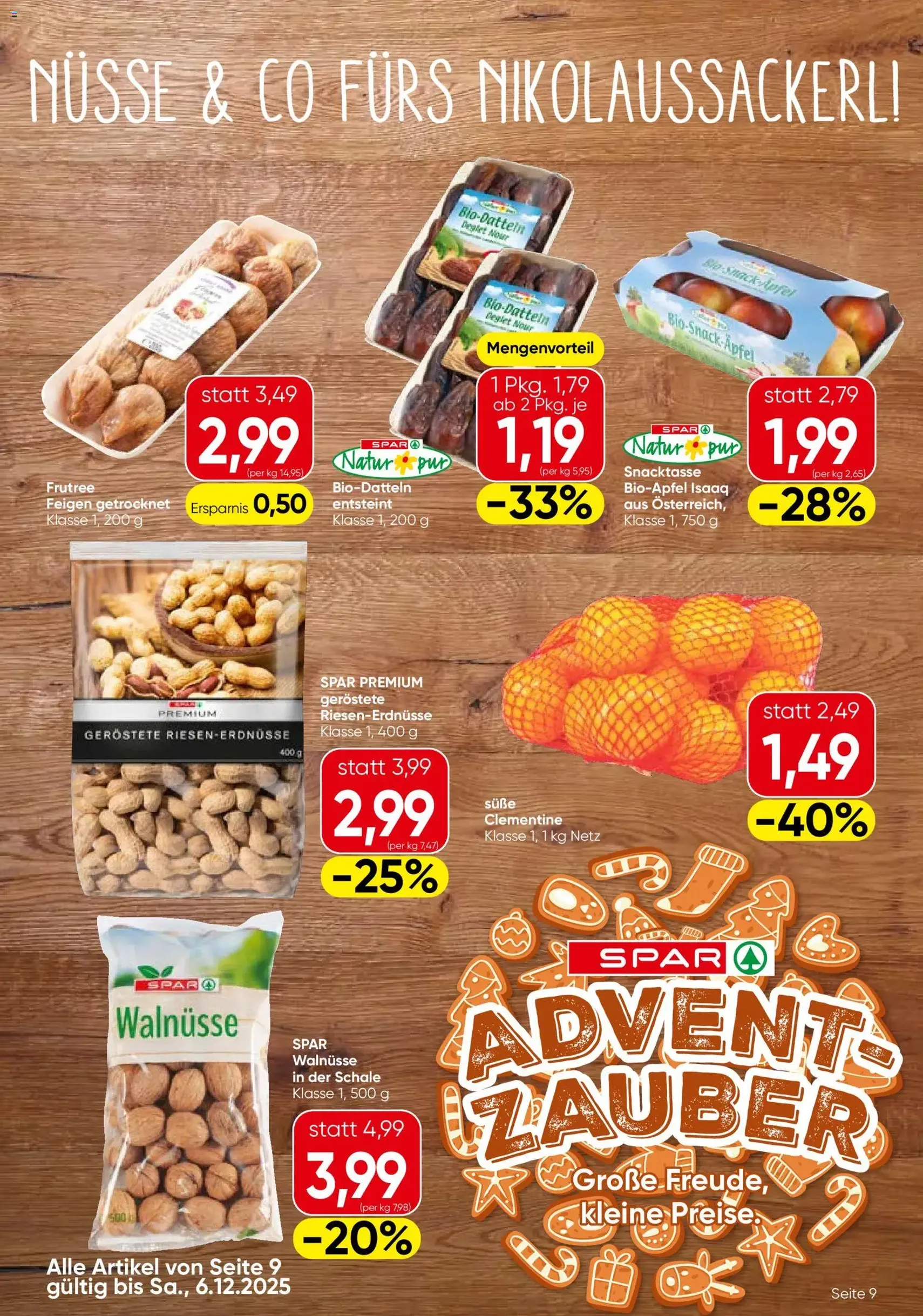 Eurospar Flugblatt - Gültiger Prospekt ab 20.11.2025, Seite 9 von insgesamt 16