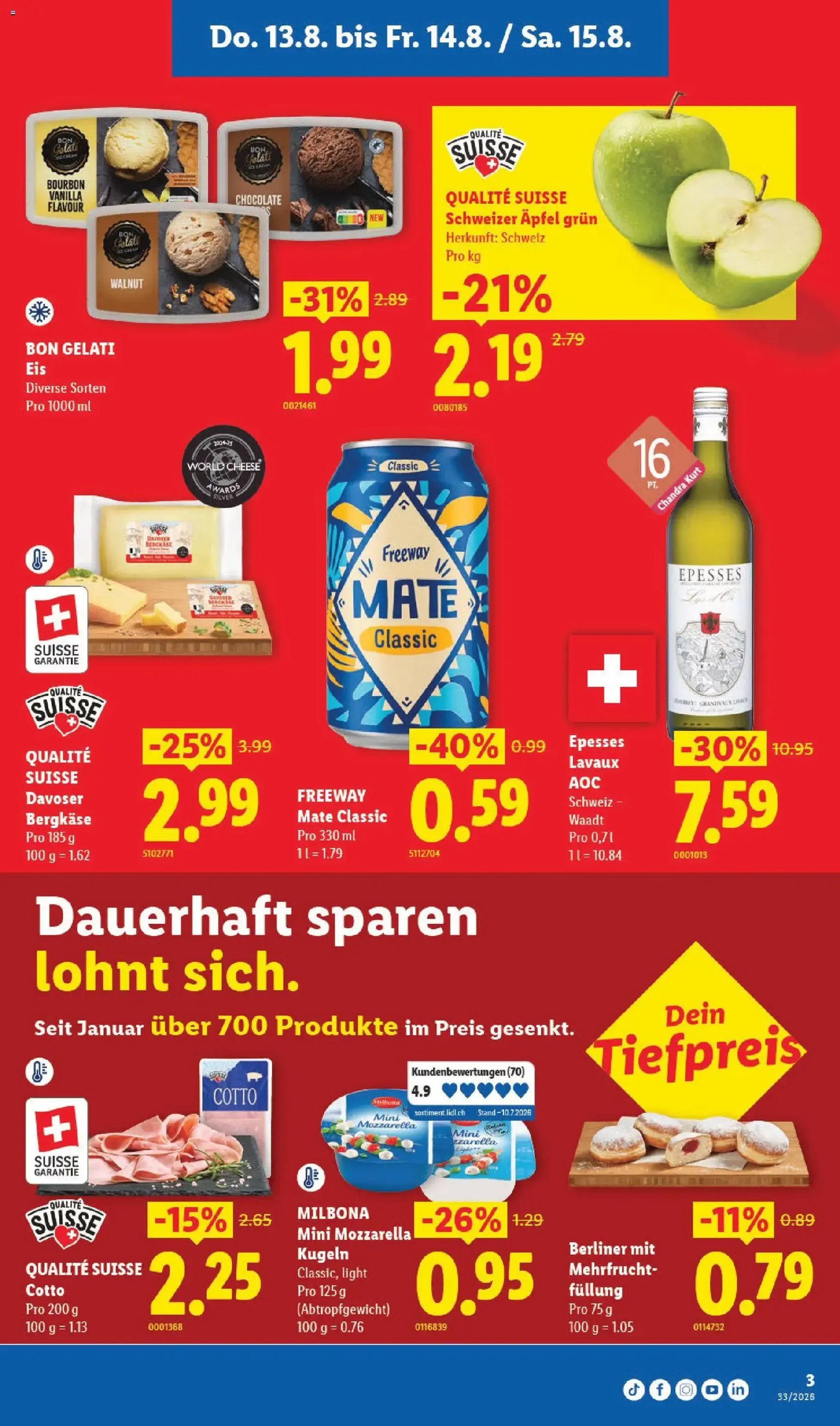 Lidl aktionen - Gültiger Prospekt ab 13.08.2026, Seite 7 von insgesamt 36