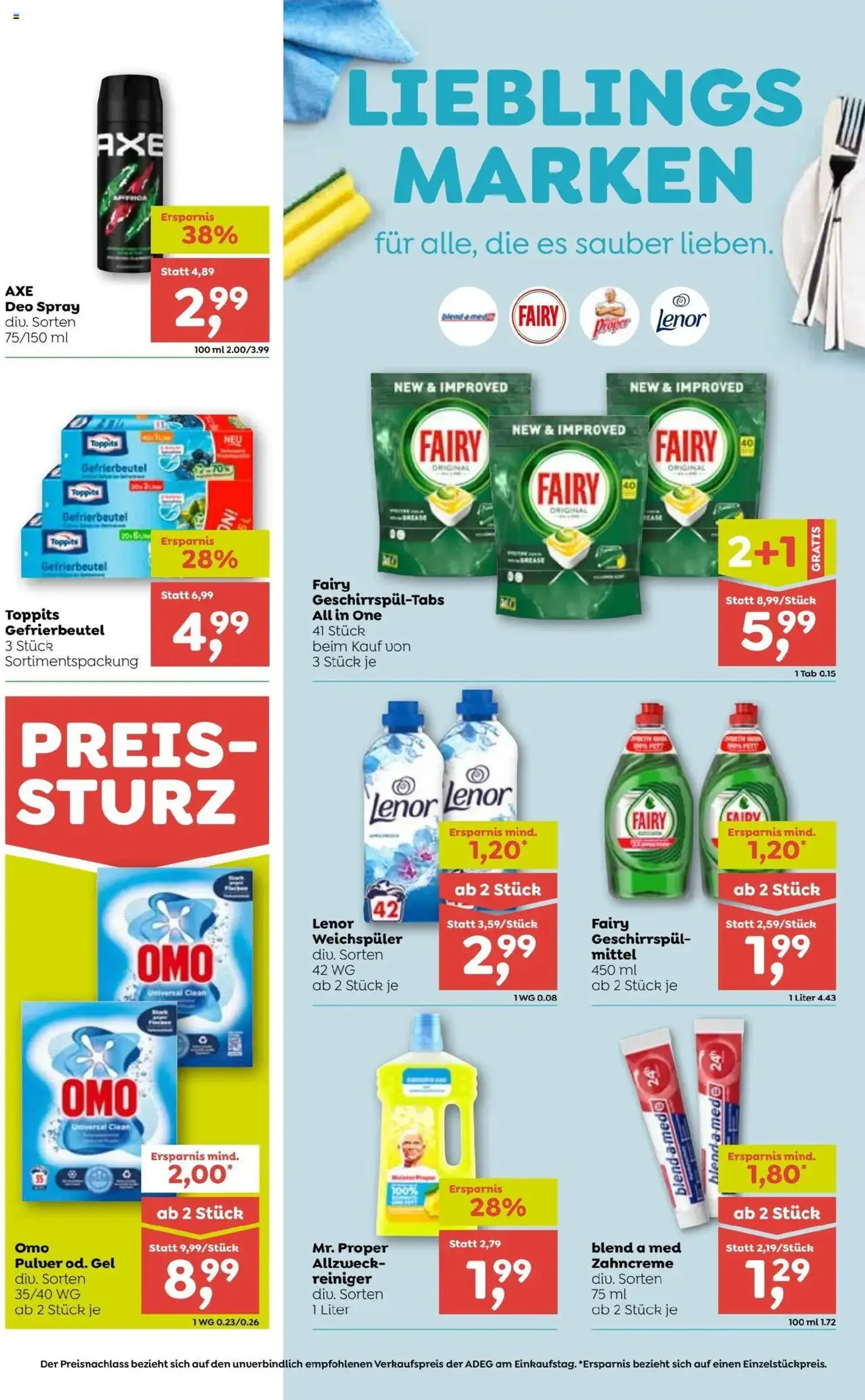 ADEG Flugblatt - Gültiger Prospekt ab 31.07.2025, Seite 11 von insgesamt 12