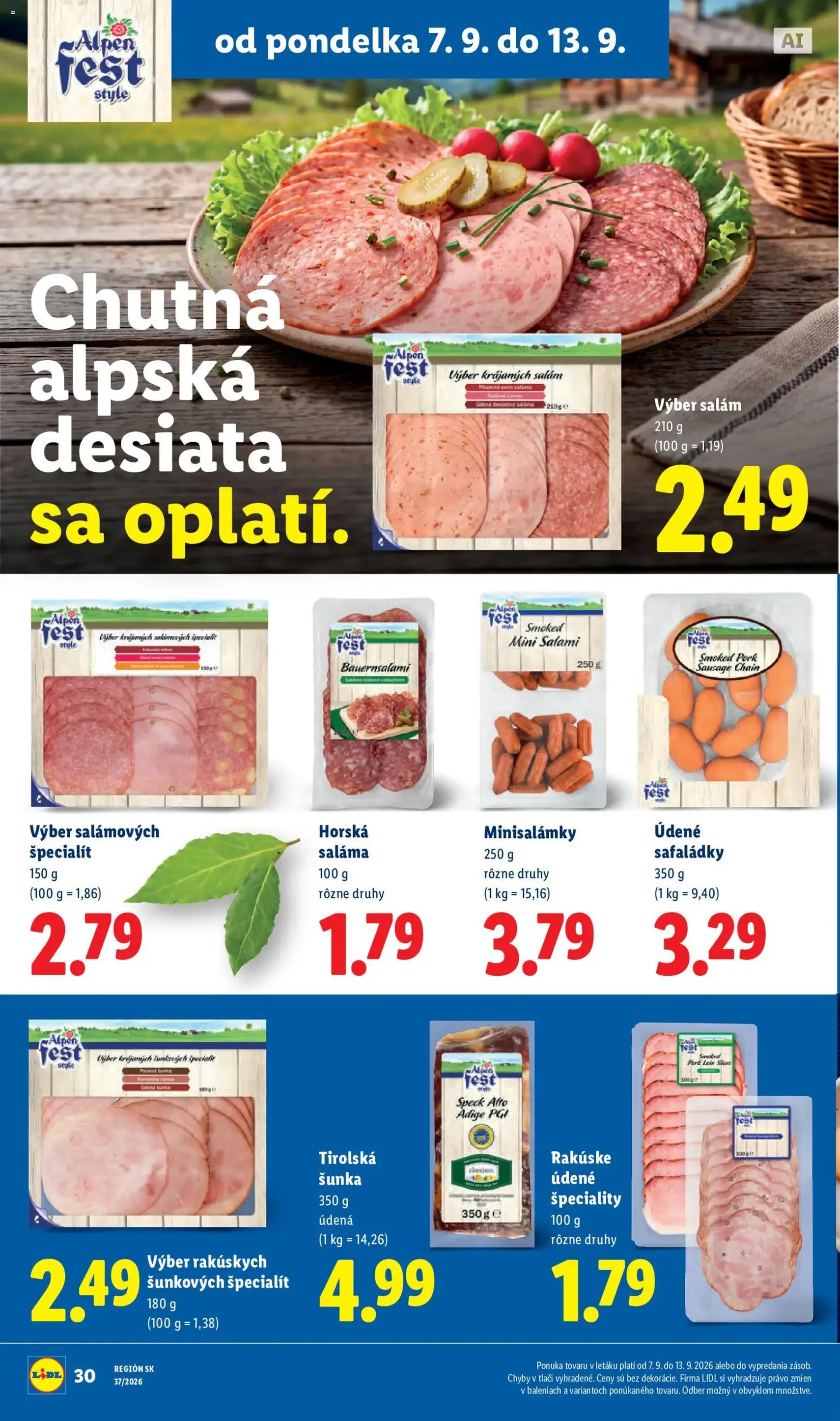 Lidl leták - platný leták od 07.09.2026 strana 34 z 100