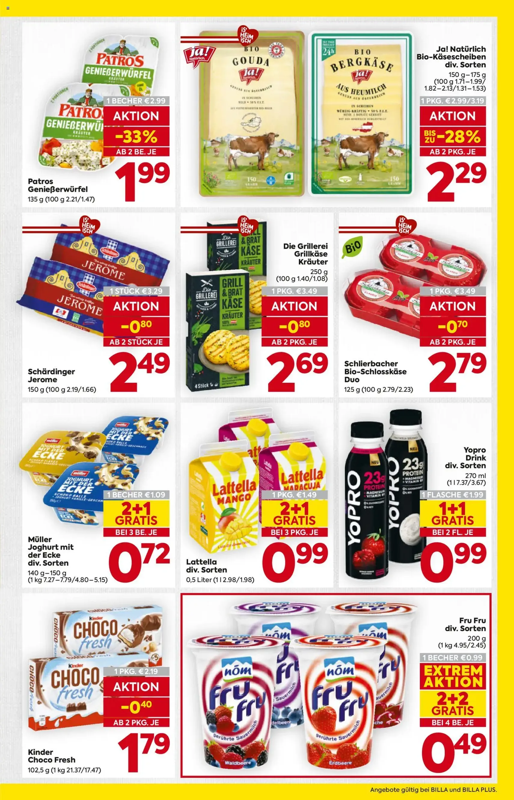 Billa - Flugblatt - Gültiger Prospekt ab 16.04.2026, Seite 7 von insgesamt 16