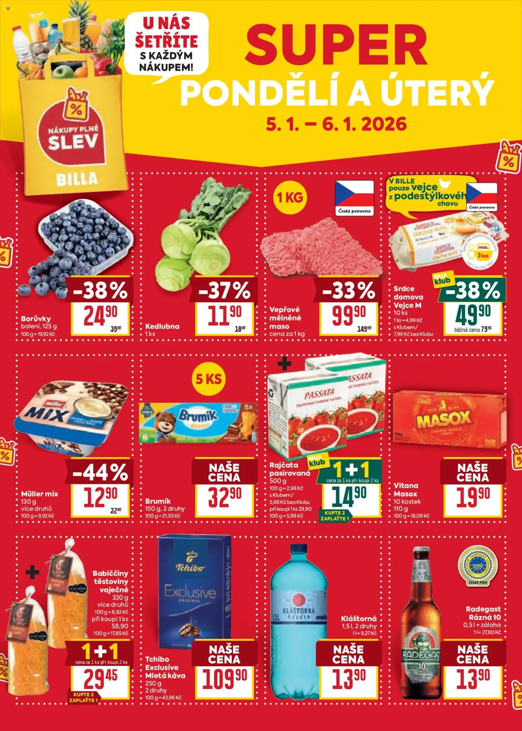 Billa Velký leták - platný leták od 02.01.2026 strana 36 z 38