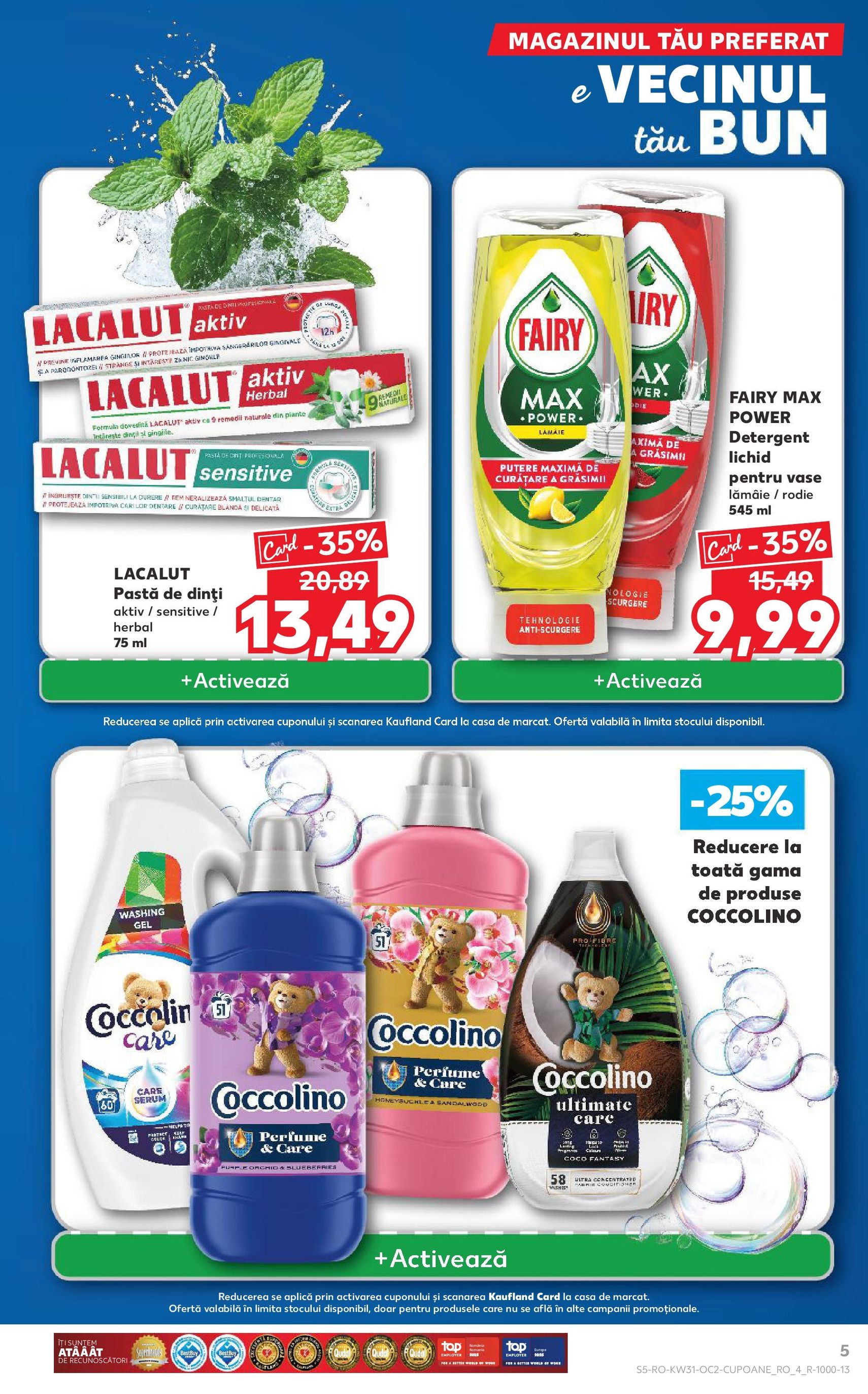 Catalog Kaufland - București - cataloage valabile începând cu 30.07.2025 pagina 5 din 68 Catalog Kaufland - București - cataloage valabile începând cu 30.07.2025 pagina 5 din 68