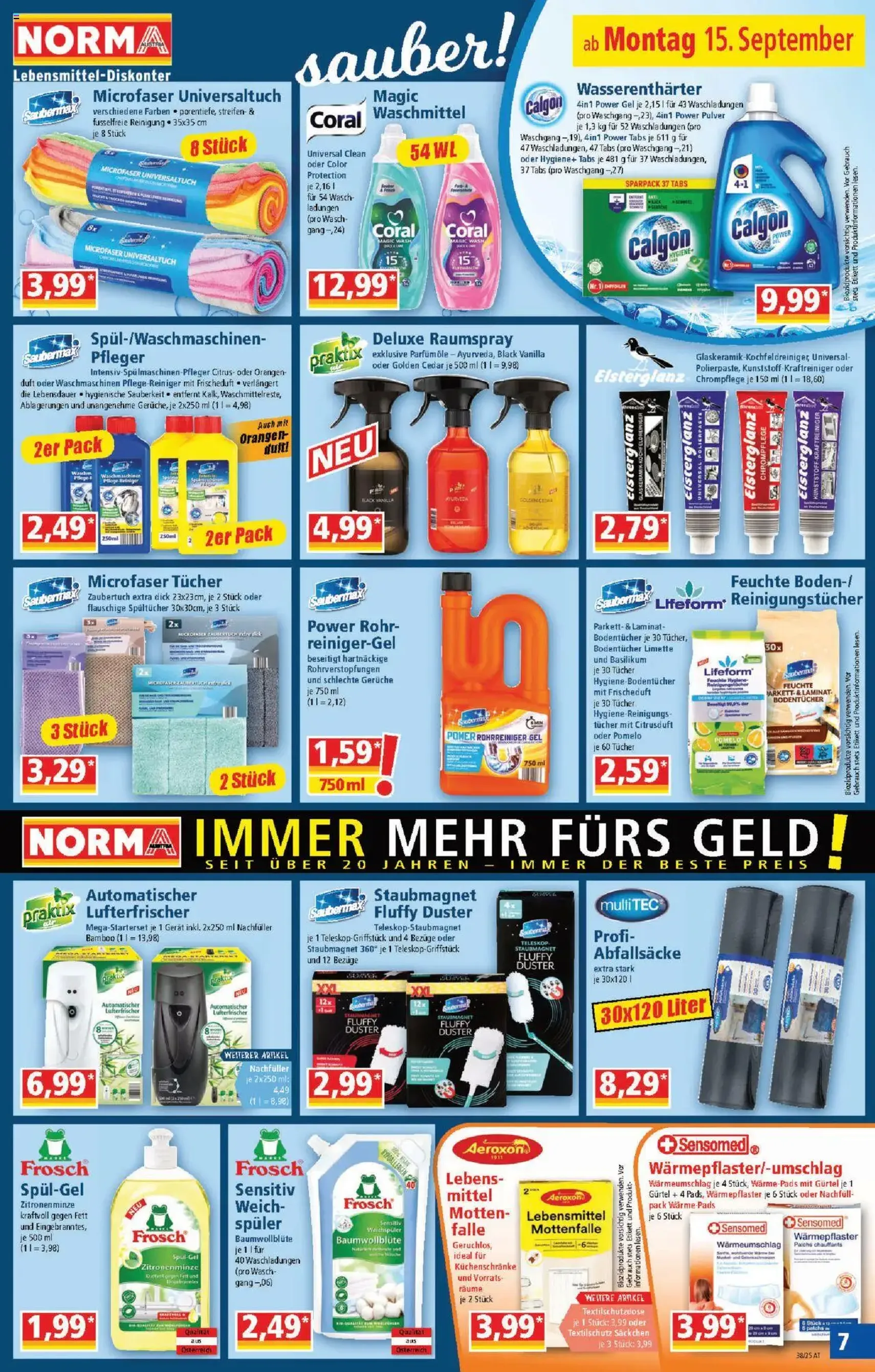 Norma Flugblatt - Gültiger Prospekt ab 08.09.2025, Seite 7 von insgesamt 18