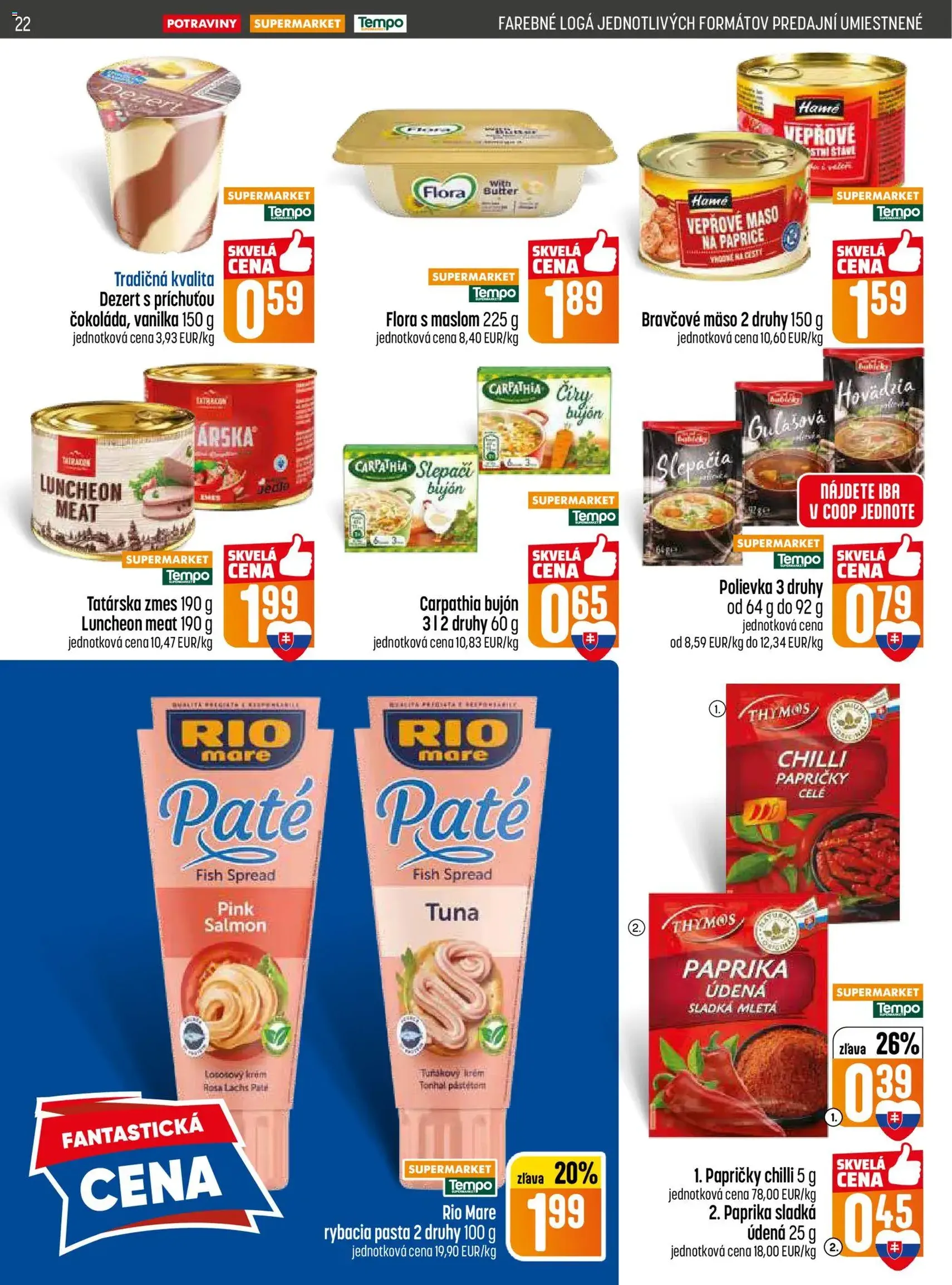 COOP Jednota leták - platný leták od 04.06.2026 strana 22 z 32