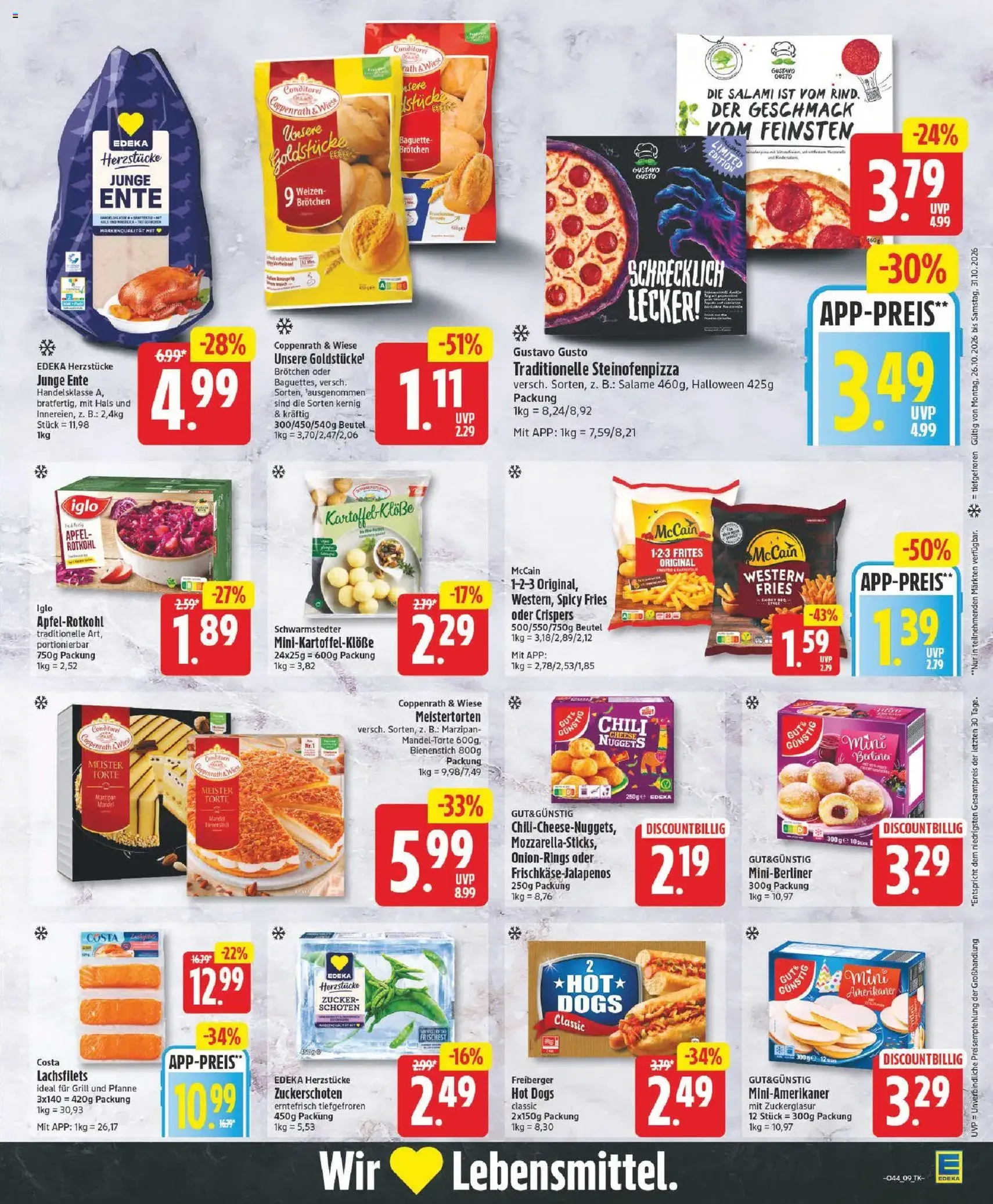 Edeka Prospekt - Gültiger Prospekt ab 26.10.2026, Seite 9 von insgesamt 29