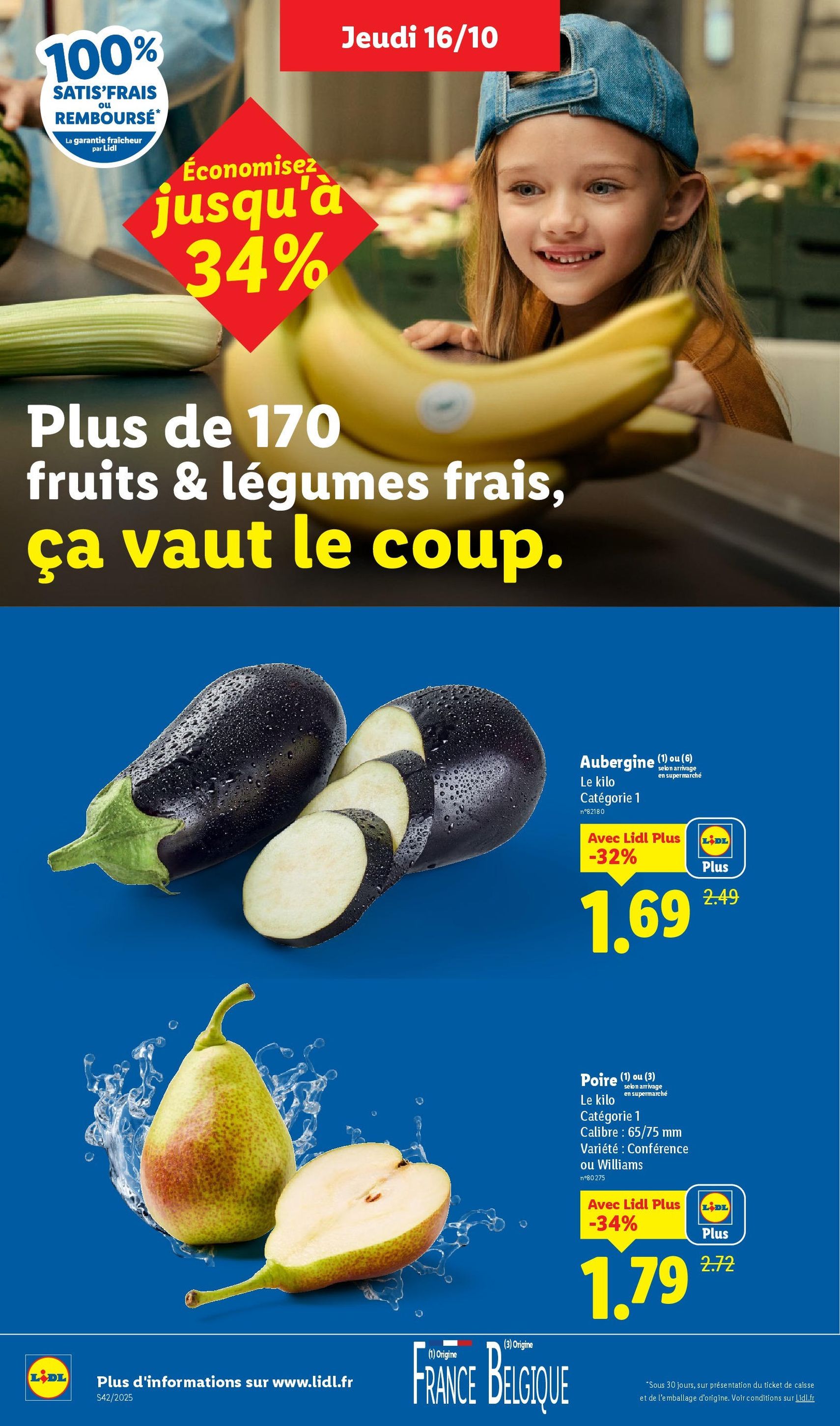 LIDL catalogue semaine 42 - brochure valable à partir du 16/10/2025, page 2 sur 82 LIDL catalogue semaine 42 - brochure valable à partir du 16/10/2025, page 2 sur 82