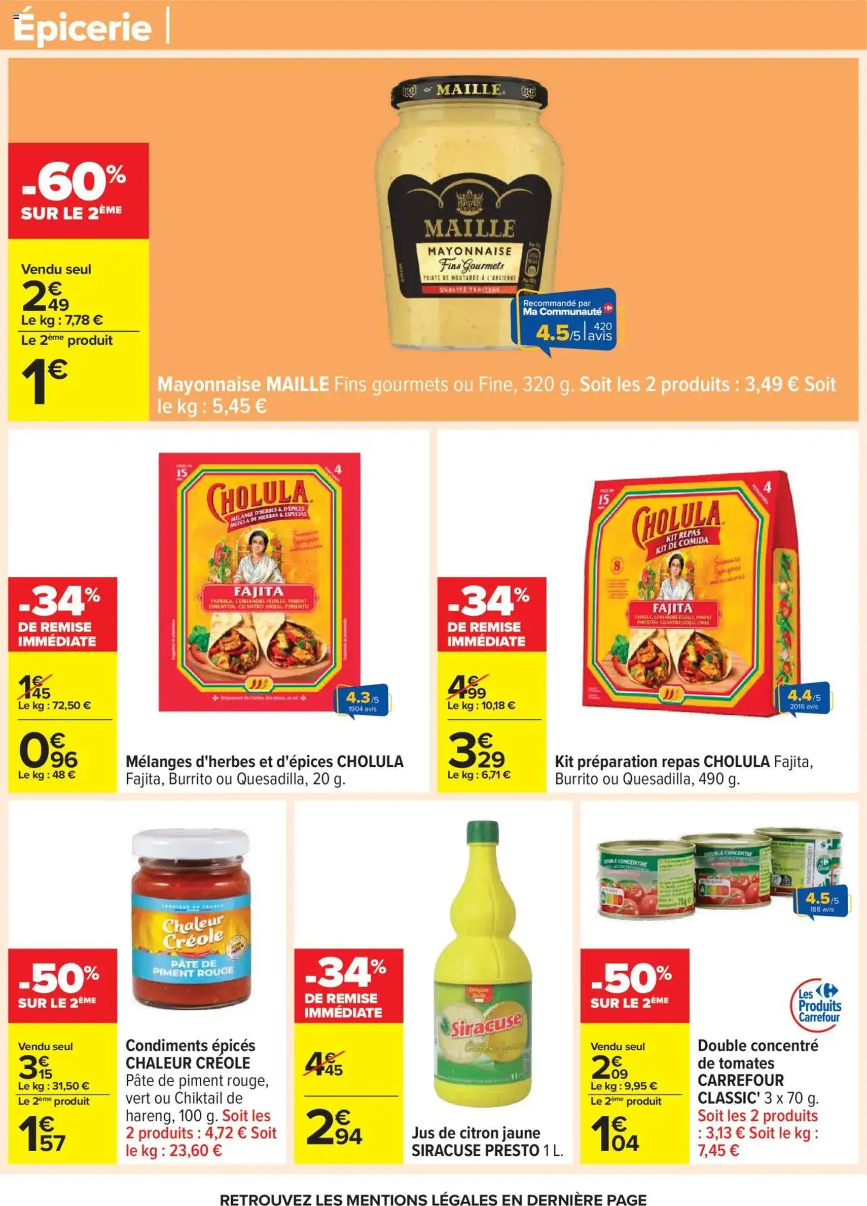 Carrefour catalogue semaine 29 - brochure valable à partir du 15/07/2025, page 46 sur 95