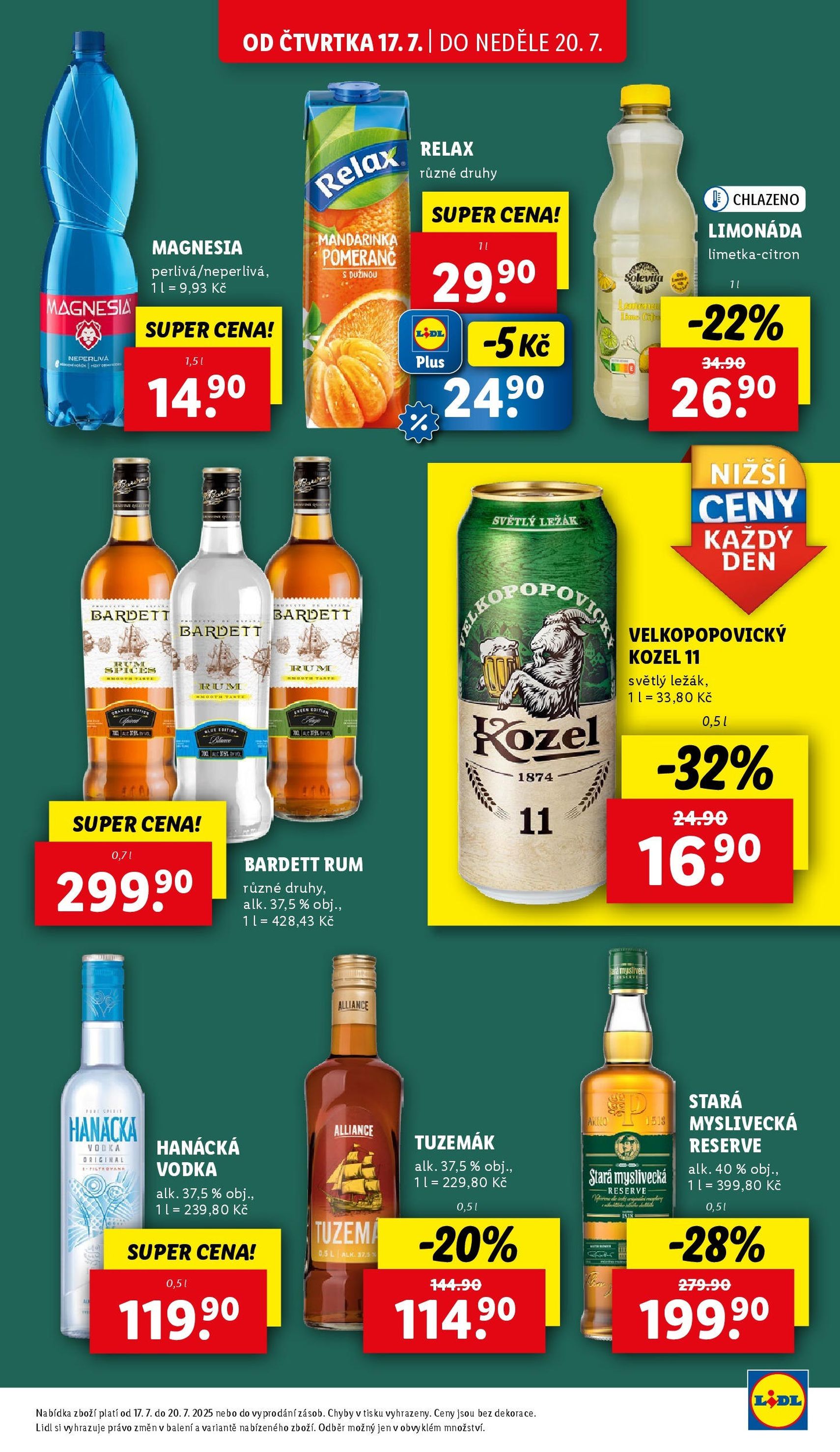 Lidl leták - platný leták od 17.07.2025 strana 23 z 43