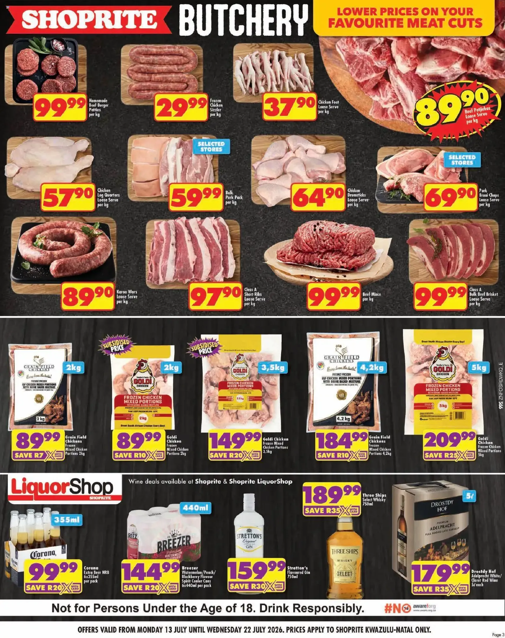 Shoprite Specials - valid flyer from 13/07/2026, page 3 of 8