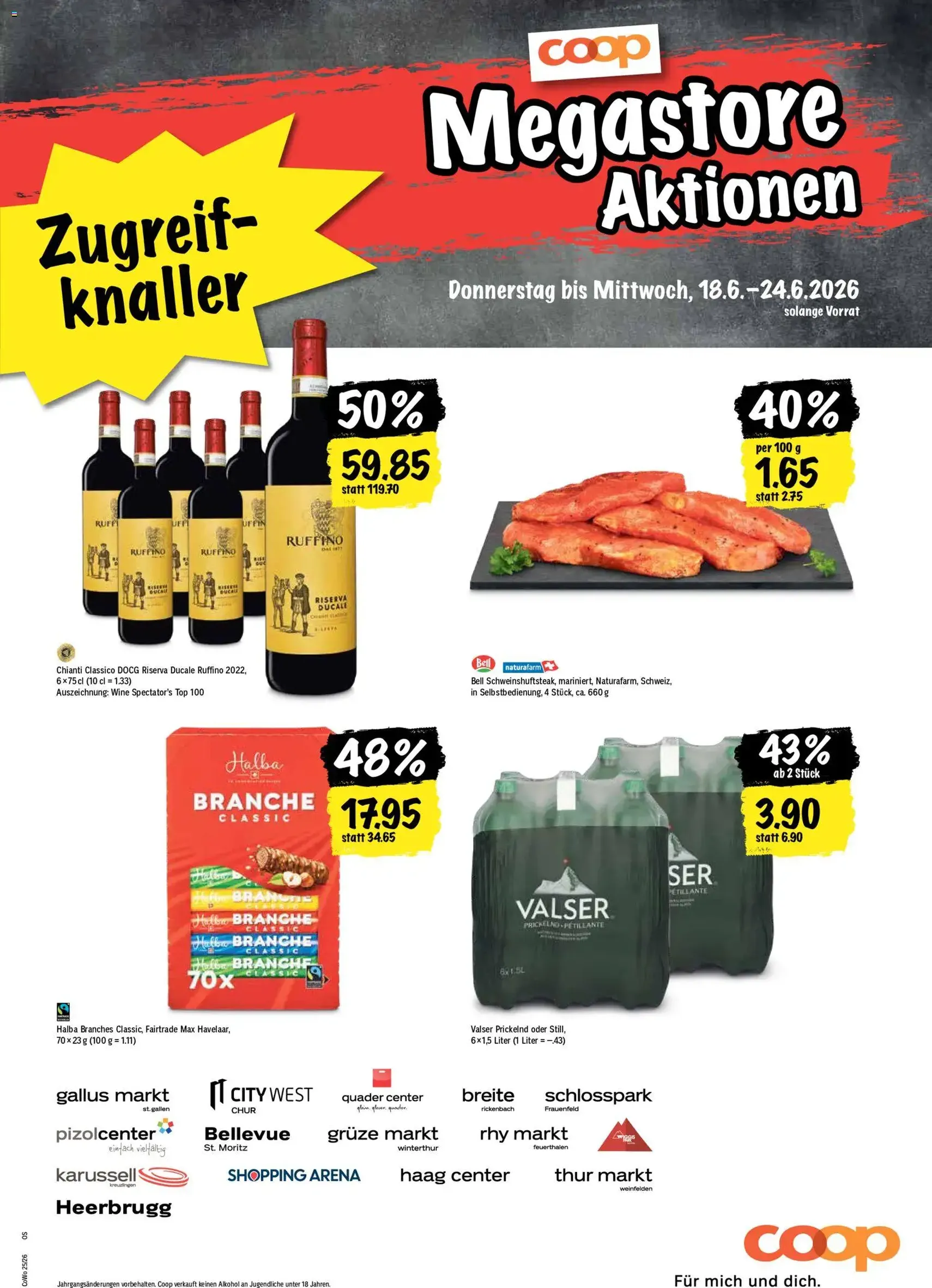 Coop aktionen - Gültiger Prospekt ab 18.06.2026, Seite 21 von insgesamt 24