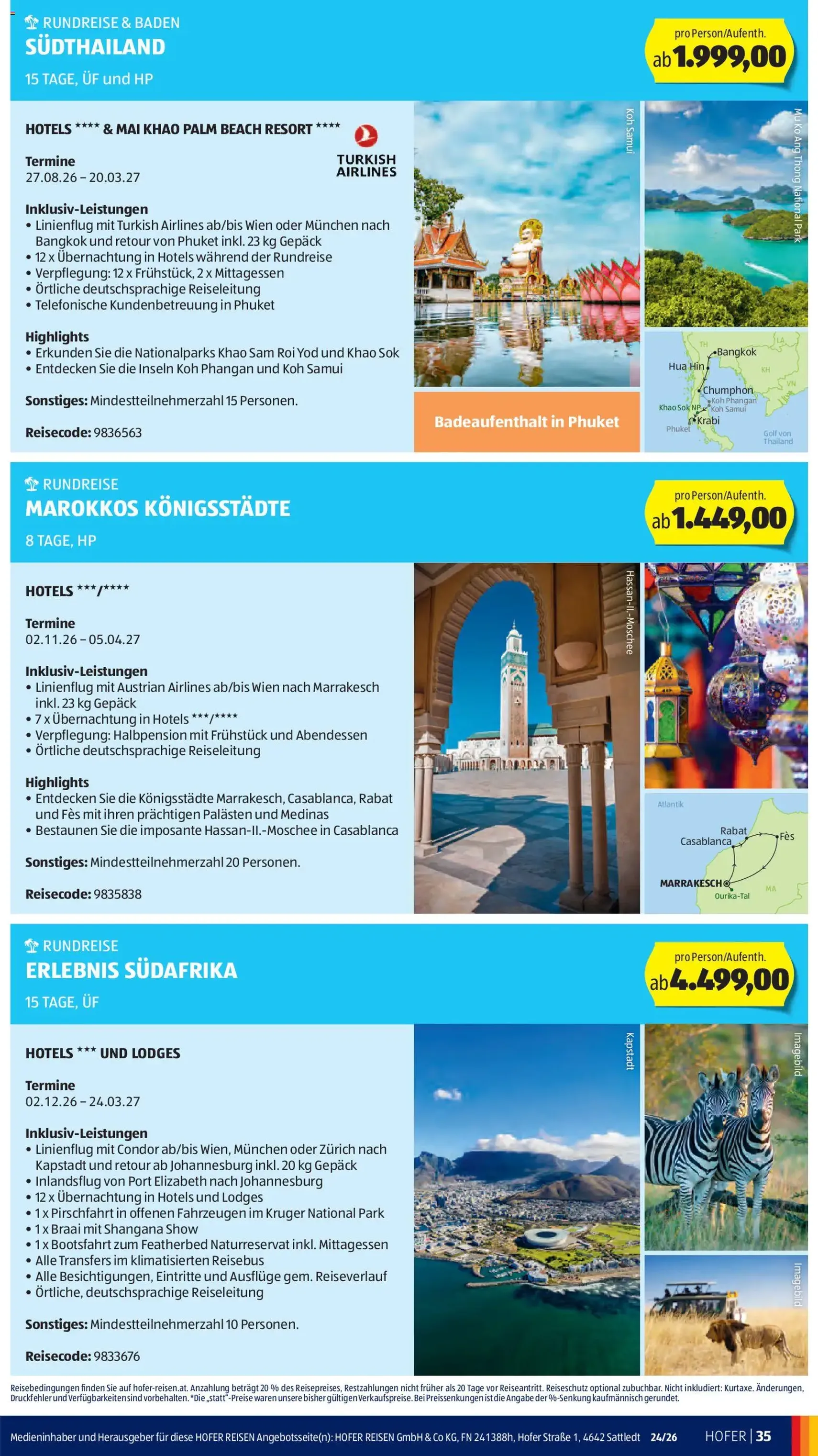 Hofer Flugblatt - Gültiger Prospekt ab 03.06.2026, Seite 39 von insgesamt 42