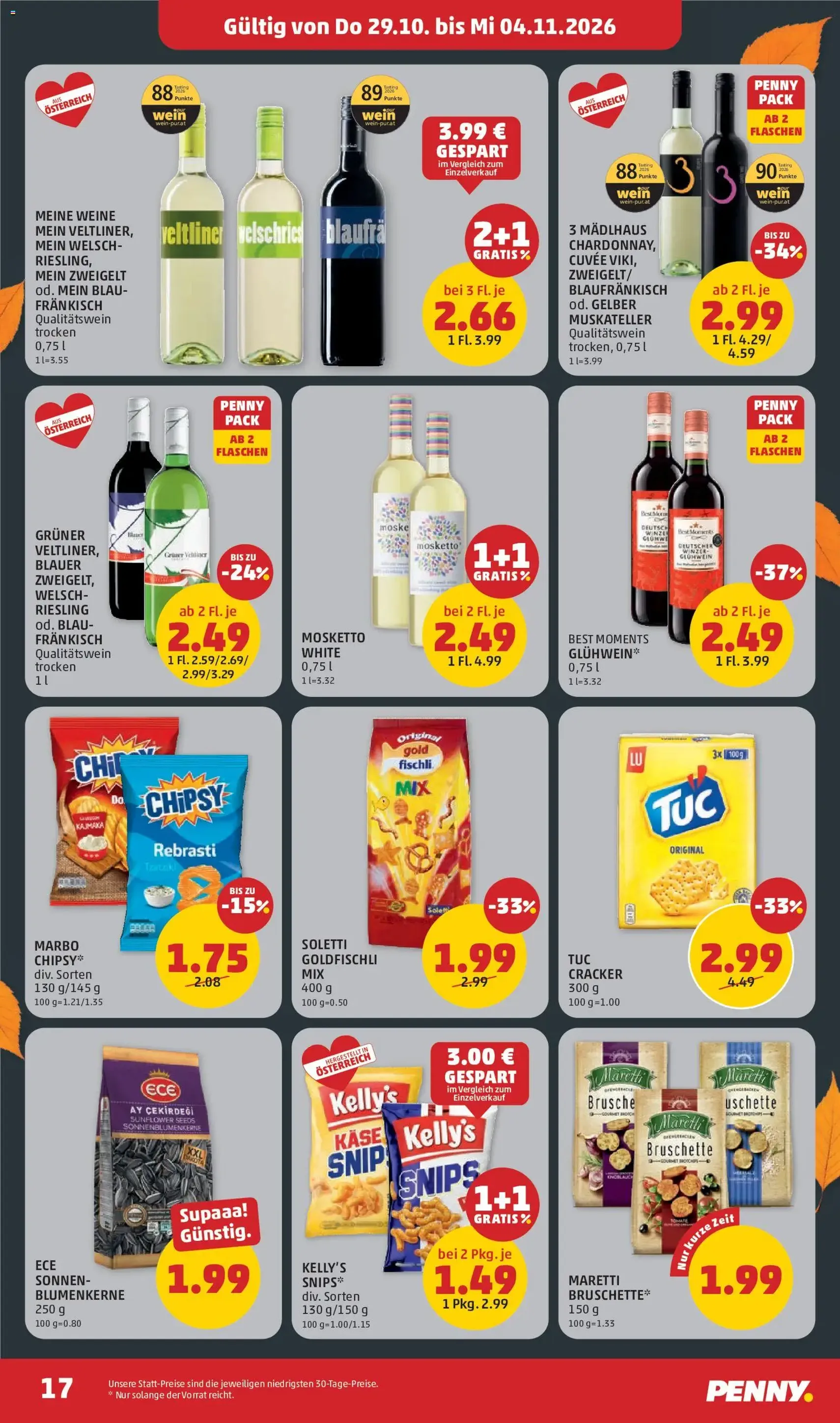Penny Markt Flugblatt - Gültiger Prospekt ab 29.10.2026, Seite 17 von insgesamt 36