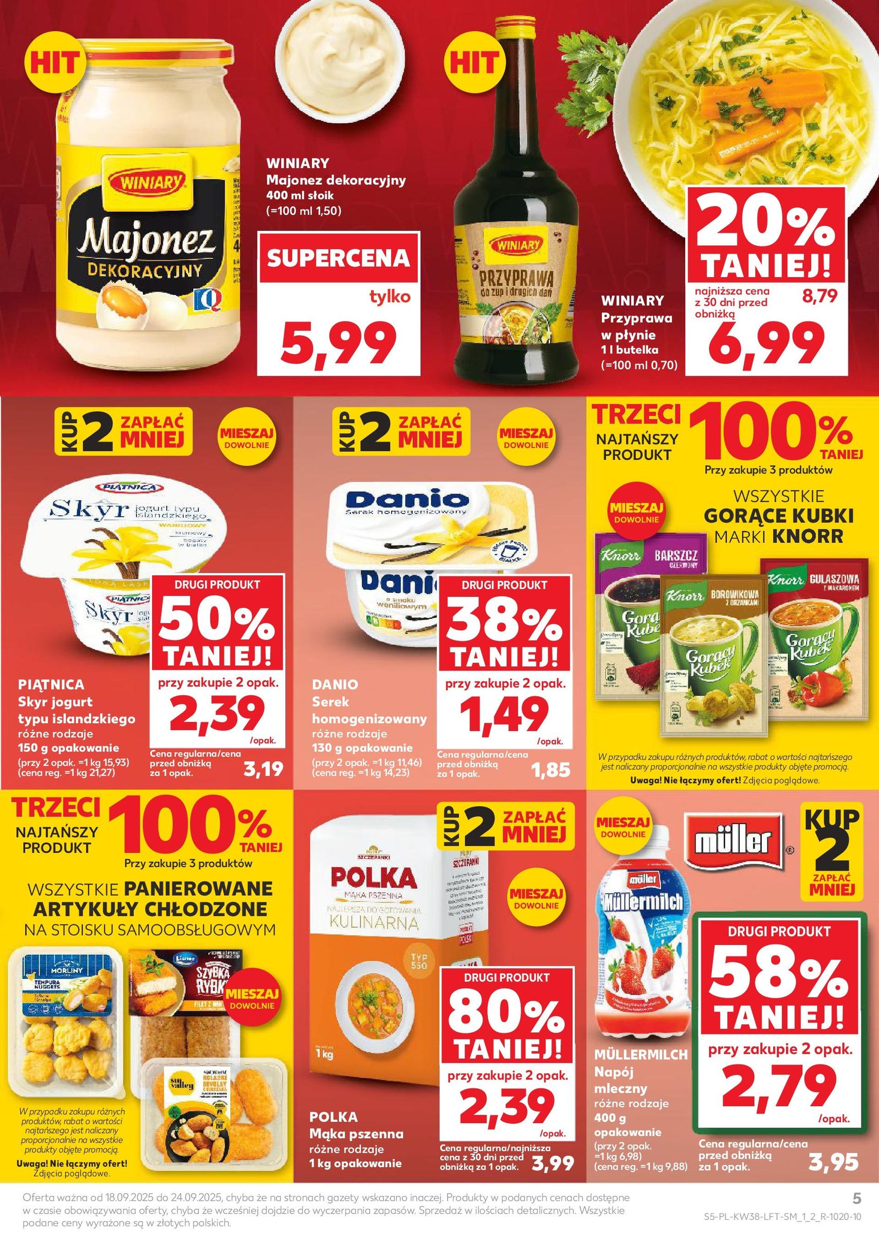 Kaufland gazetka - ważny gazetka od 18.09.2025 strona 5 z 51