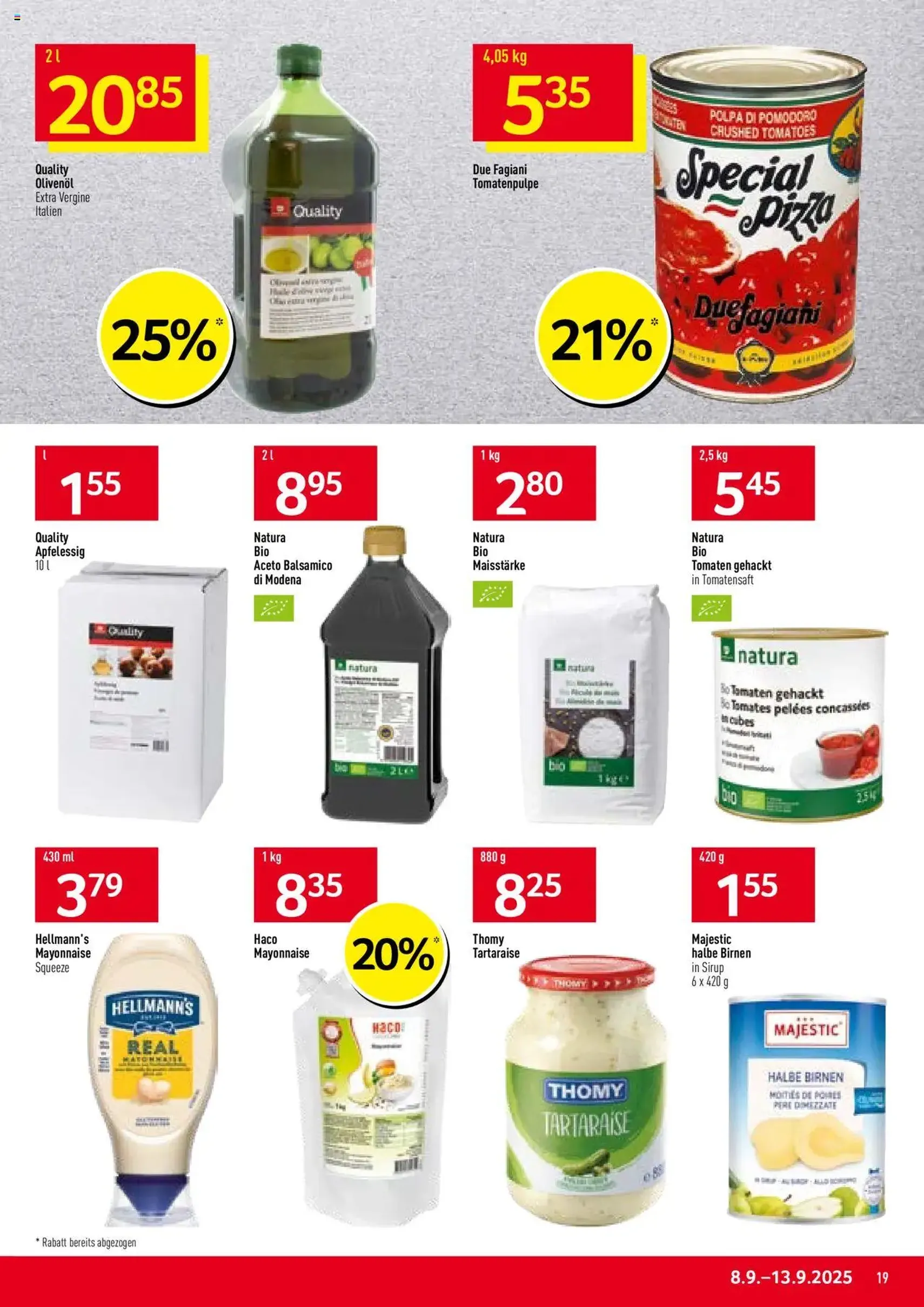 Prodega Aktionen - Gültiger Prospekt ab 08.09.2025, Seite 19 von insgesamt 44 Prodega Aktionen - Gültiger Prospekt ab 08.09.2025, Seite 19 von insgesamt 44