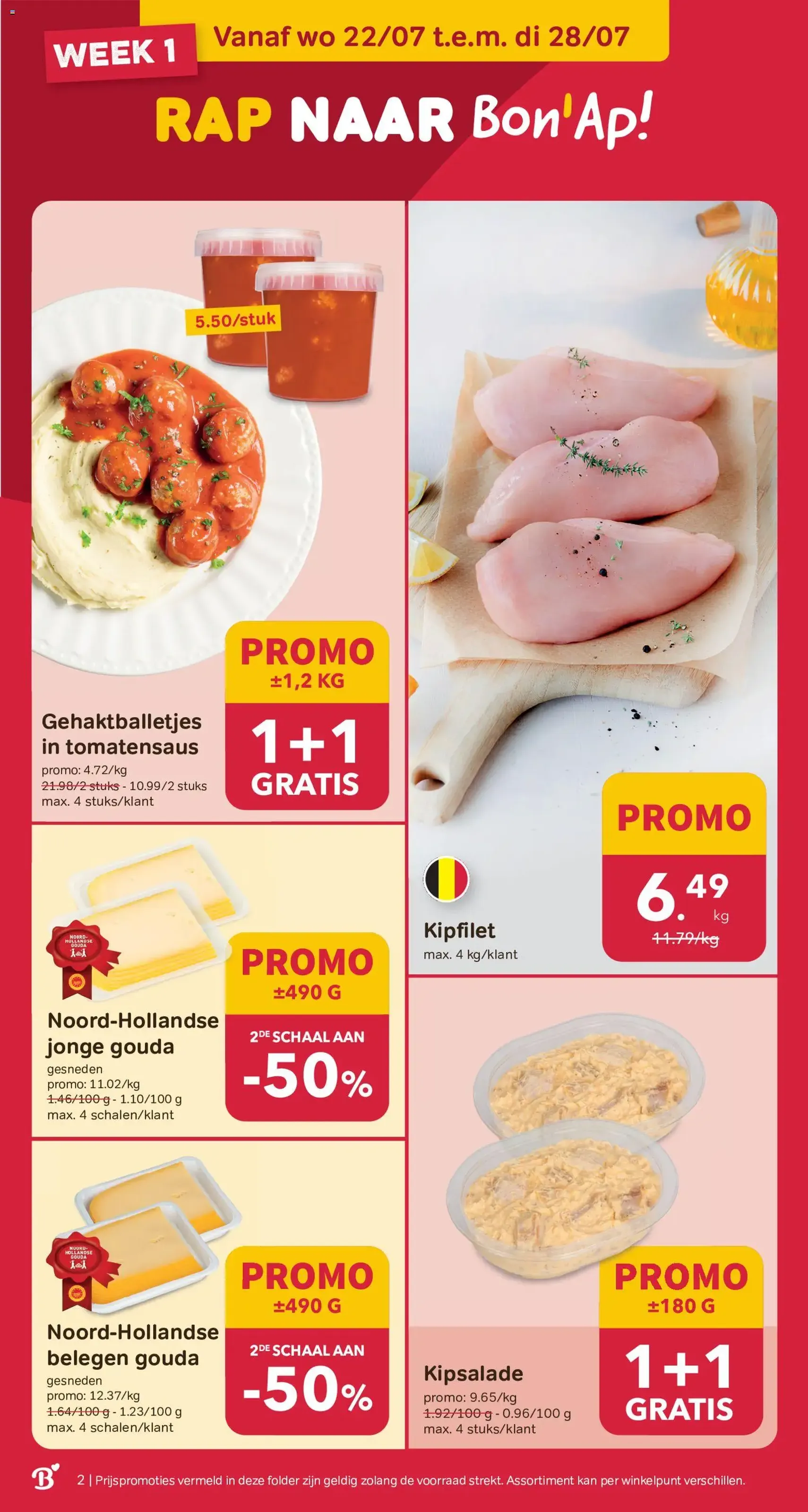 Bon Ap folder/publicité - geldige folder vanaf 22/07/2026 pagina 2 van 16