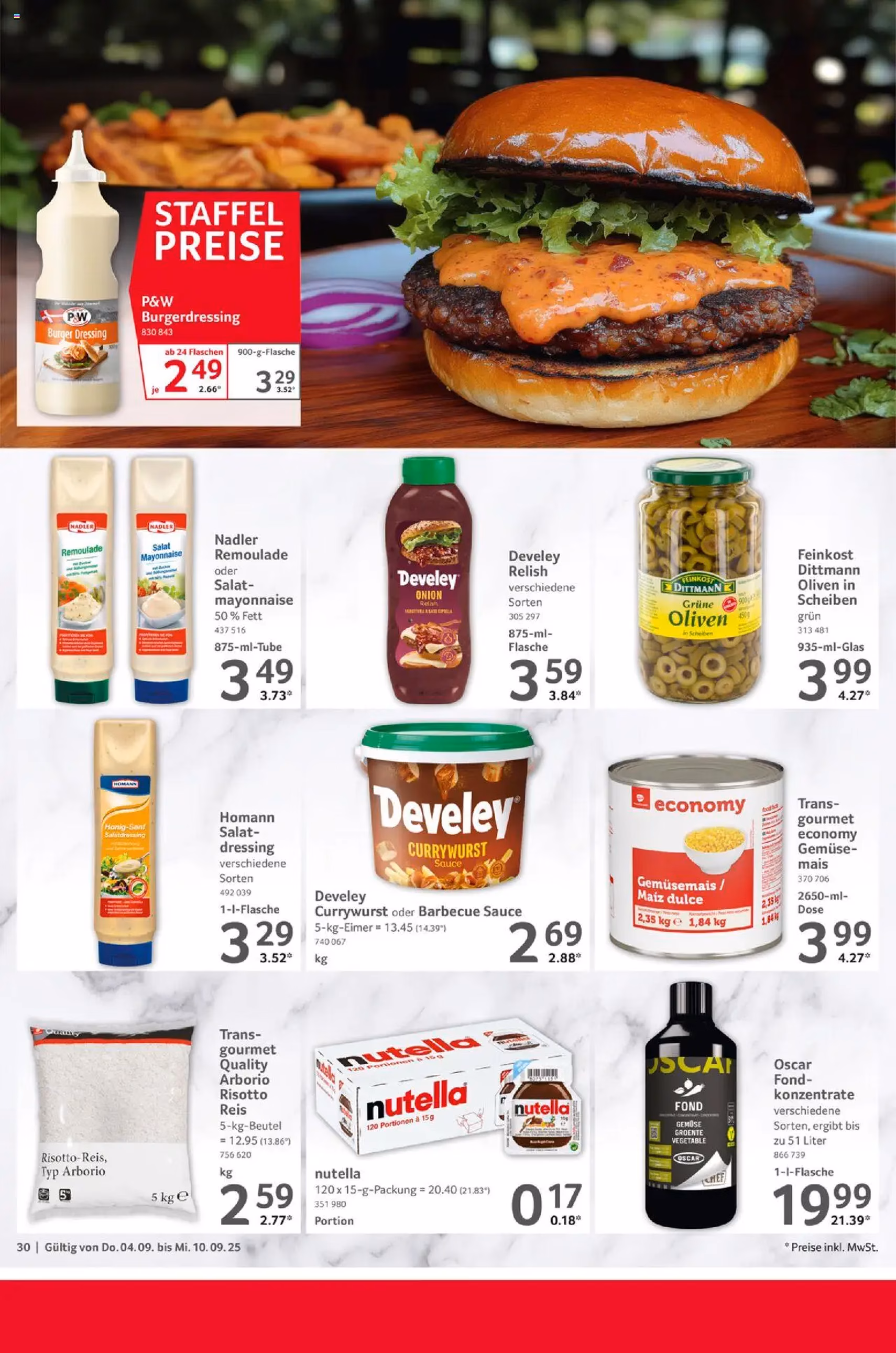 Selgros Prospekt - Gültiger Prospekt ab 04.09.2025, Seite 30 von insgesamt 36 Selgros Prospekt - Gültiger Prospekt ab 04.09.2025, Seite 30 von insgesamt 36