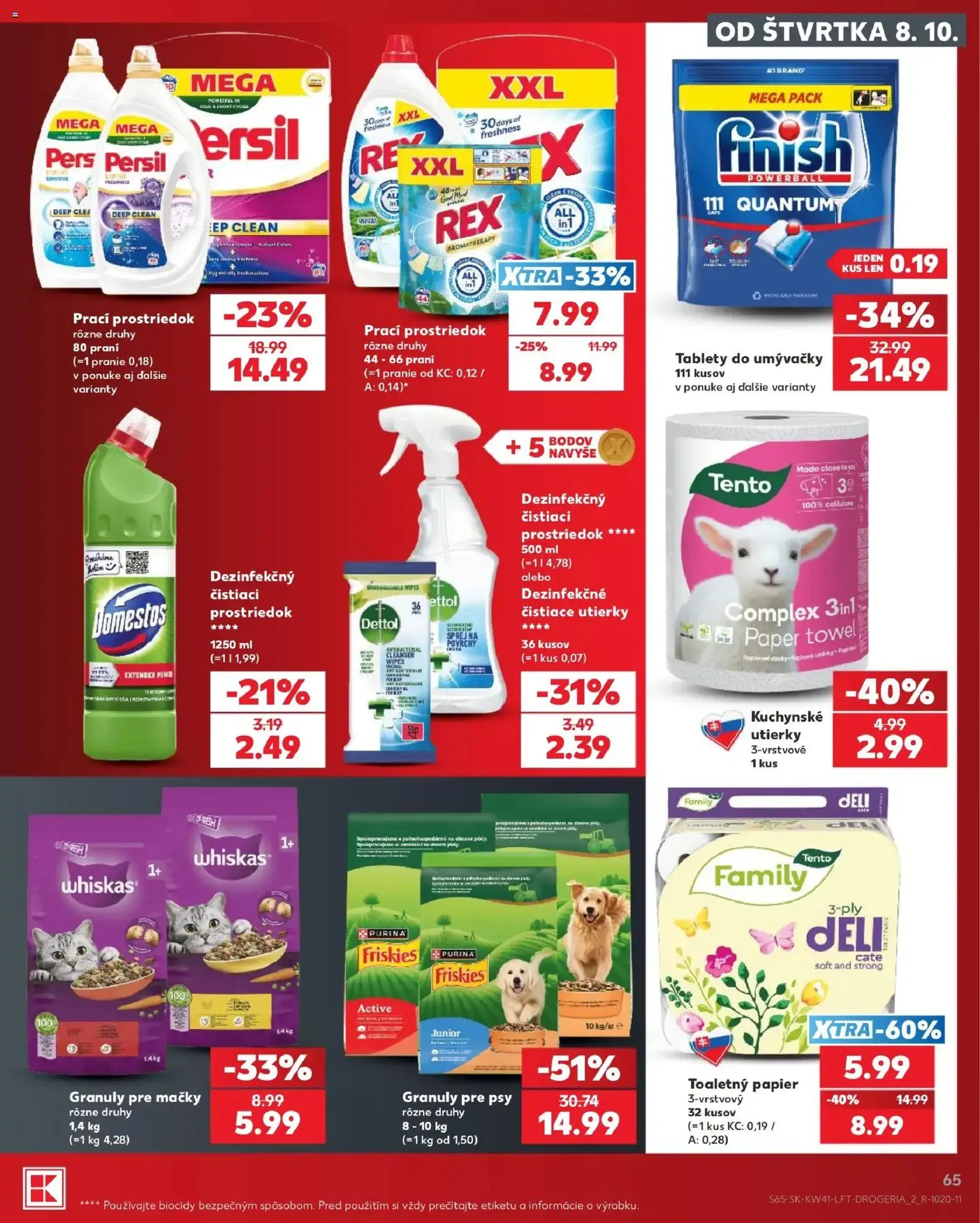 Kaufland leták - platný leták od 08.10.2026 strana 65 z 86