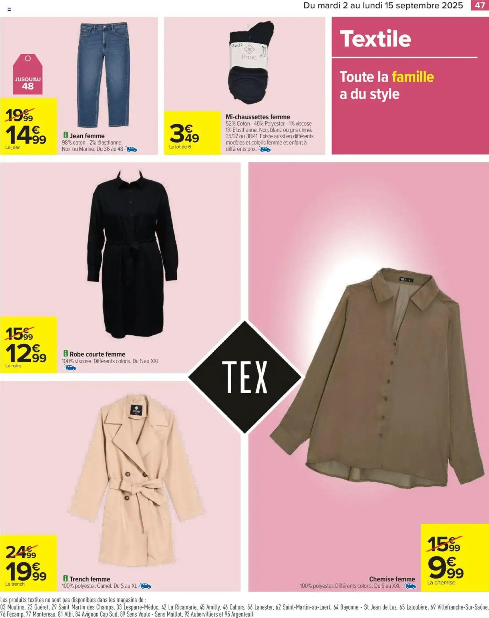 Carrefour catalogue semaine 36 - brochure valable à partir du 02/09/2025, page 49 sur 86 Carrefour catalogue semaine 36 - brochure valable à partir du 02/09/2025, page 49 sur 86