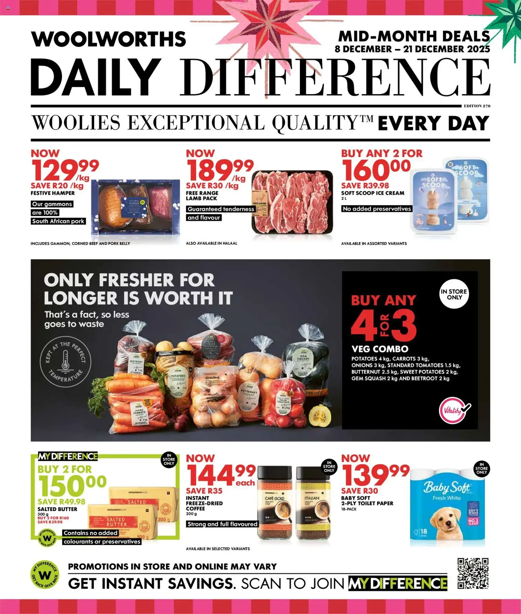Woolworths Specials - valid flyer from 08/12/2025, page 1 of 8