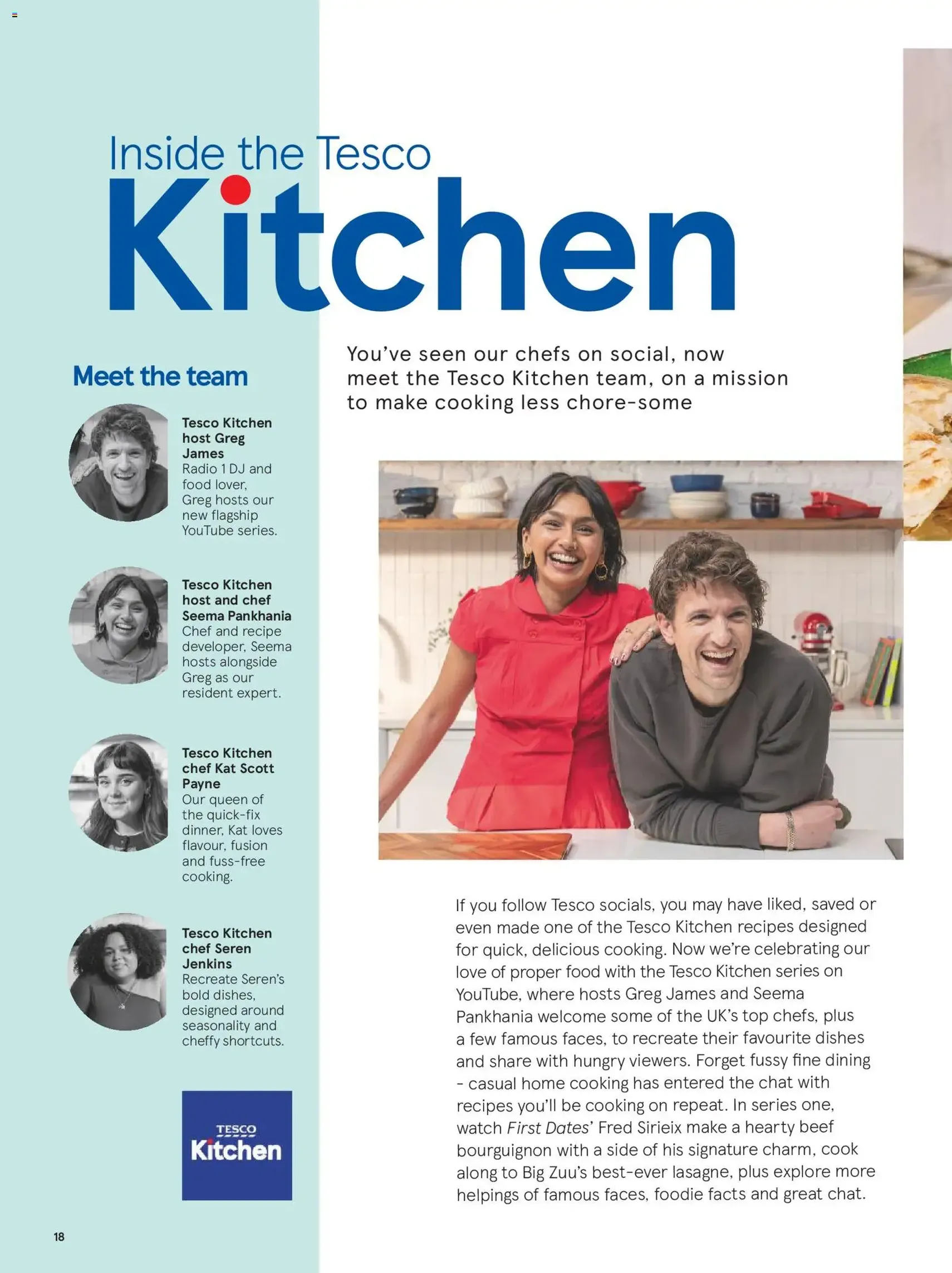 Tesco Magazine - May 2026 - valid flyer from 01/05/2026, page 18 of 100