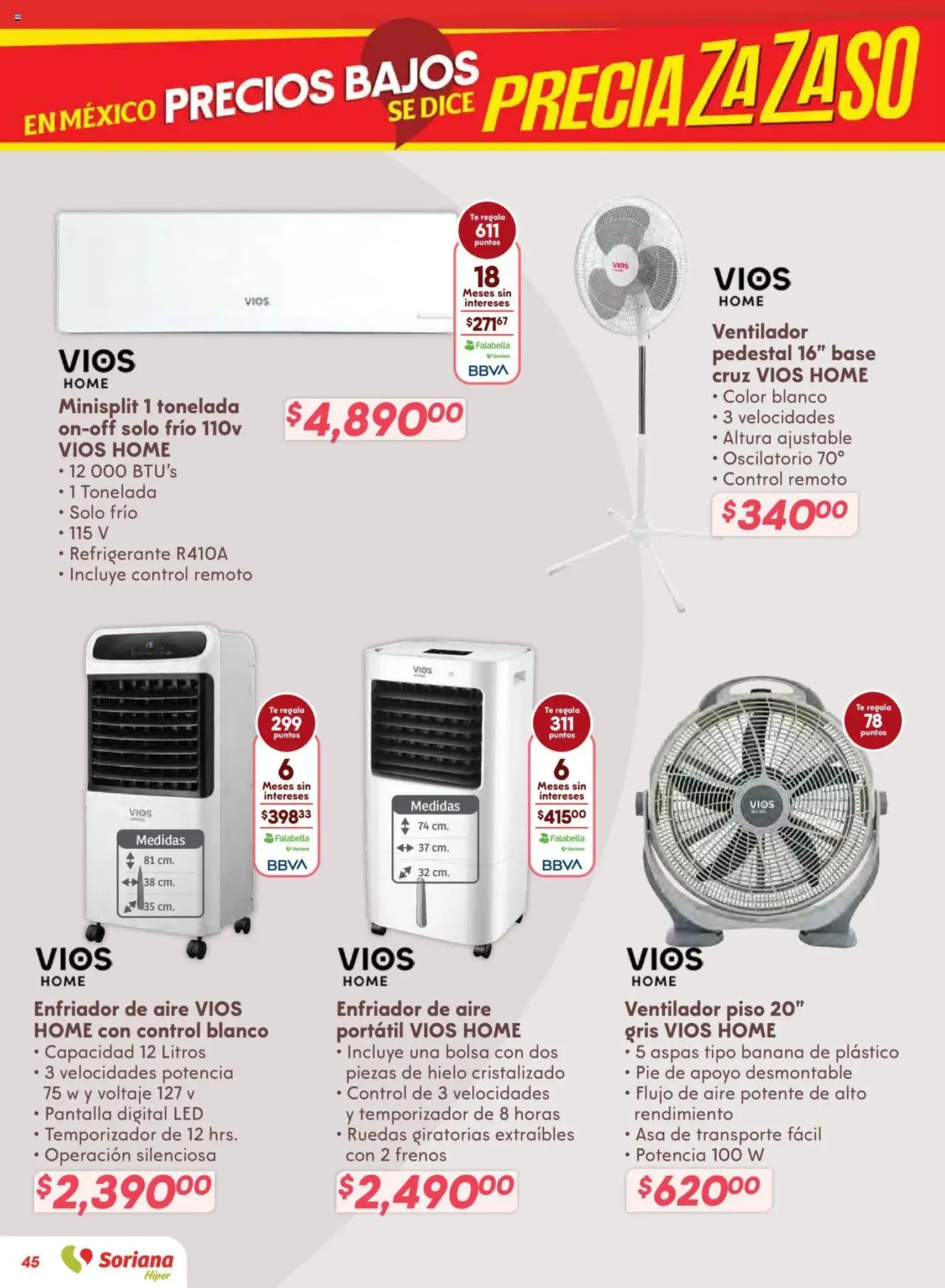 Soriana - Preciazazaso Híper: Ags, Col, Gto, Jal, Mich - folleto válido desde 14/08/2025 página 45 de 55 Soriana - Preciazazaso Híper: Ags, Col, Gto, Jal, Mich - folleto válido desde 14/08/2025 página 45 de 55