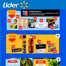 Vista previa del folleto Lider ofertas válido desde 15.07.2025