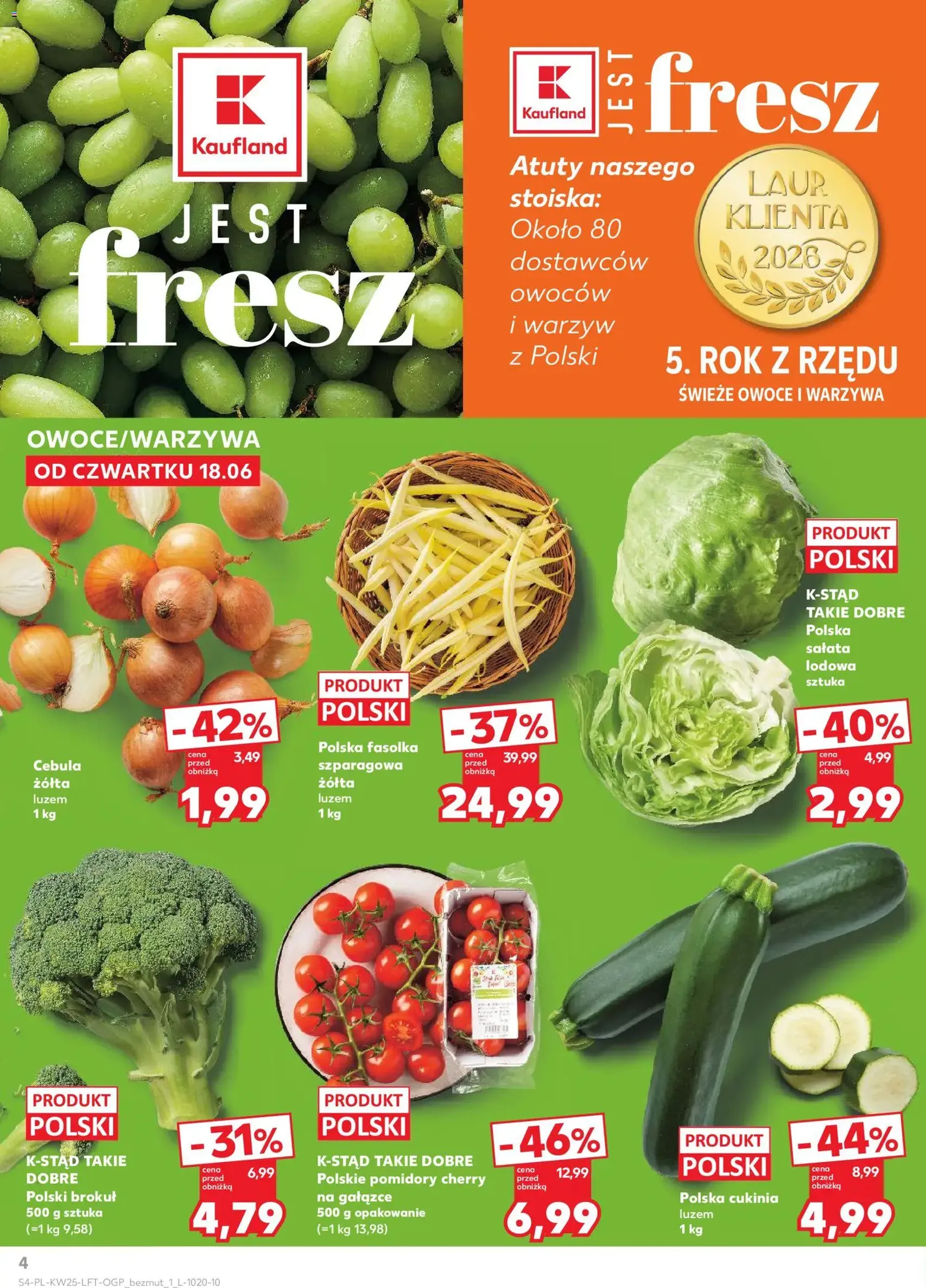 Kaufland gazetka - ważny gazetka od 18.06.2026 strona 4 z 70