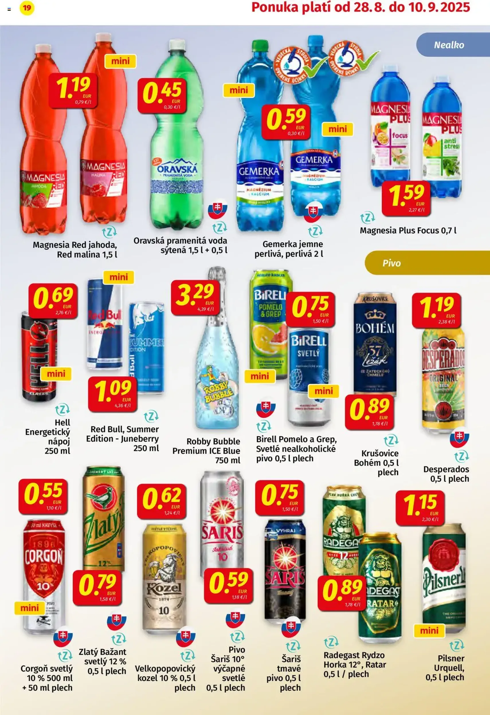 Koruna leták - platný leták od 28.08.2025 strana 19 z 24 Koruna leták - platný leták od 28.08.2025 strana 19 z 24
