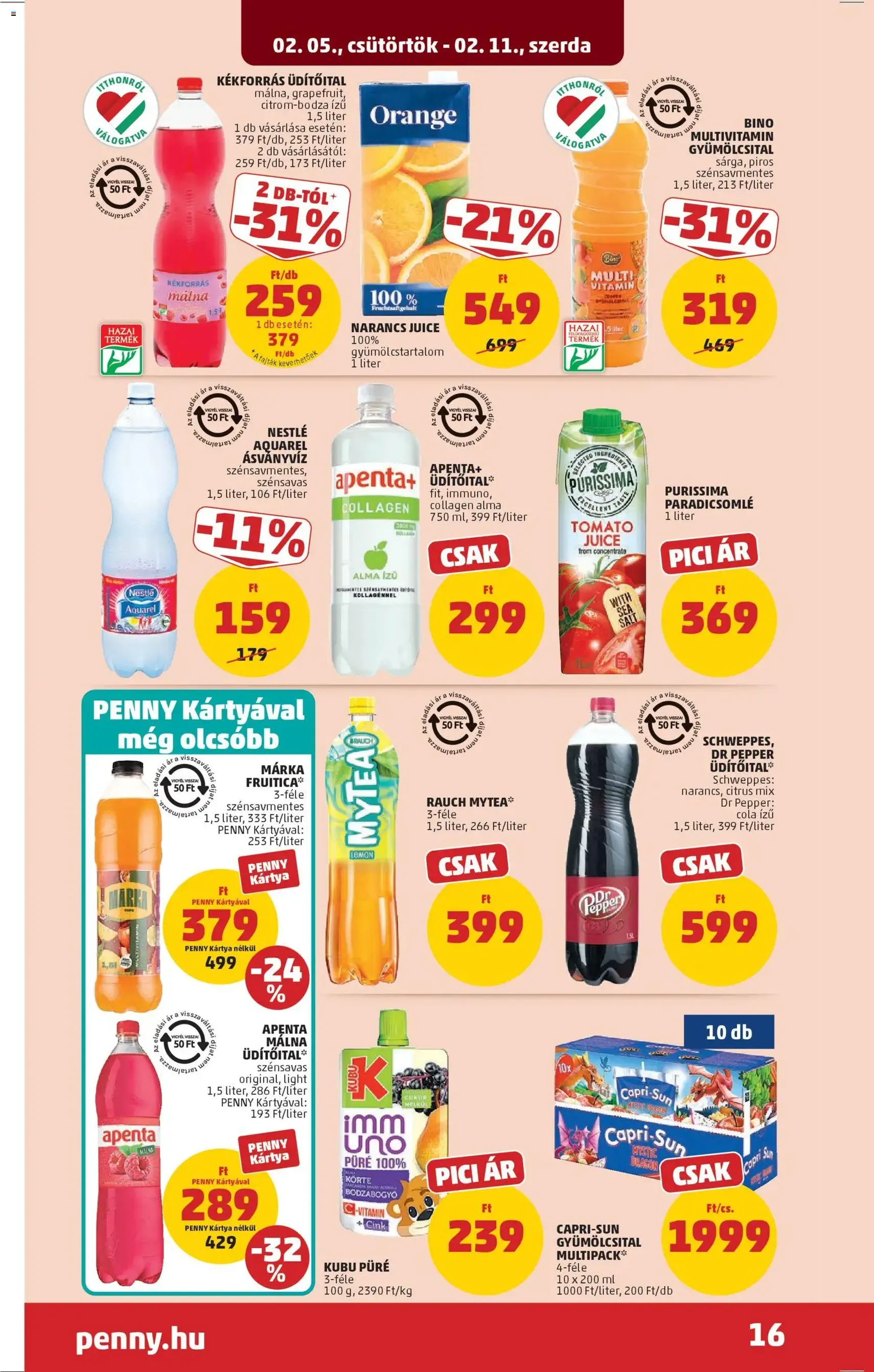 PENNY Akciós újság - 2026.02.05. érvényes szórólap 18 oldal 39 oldalból