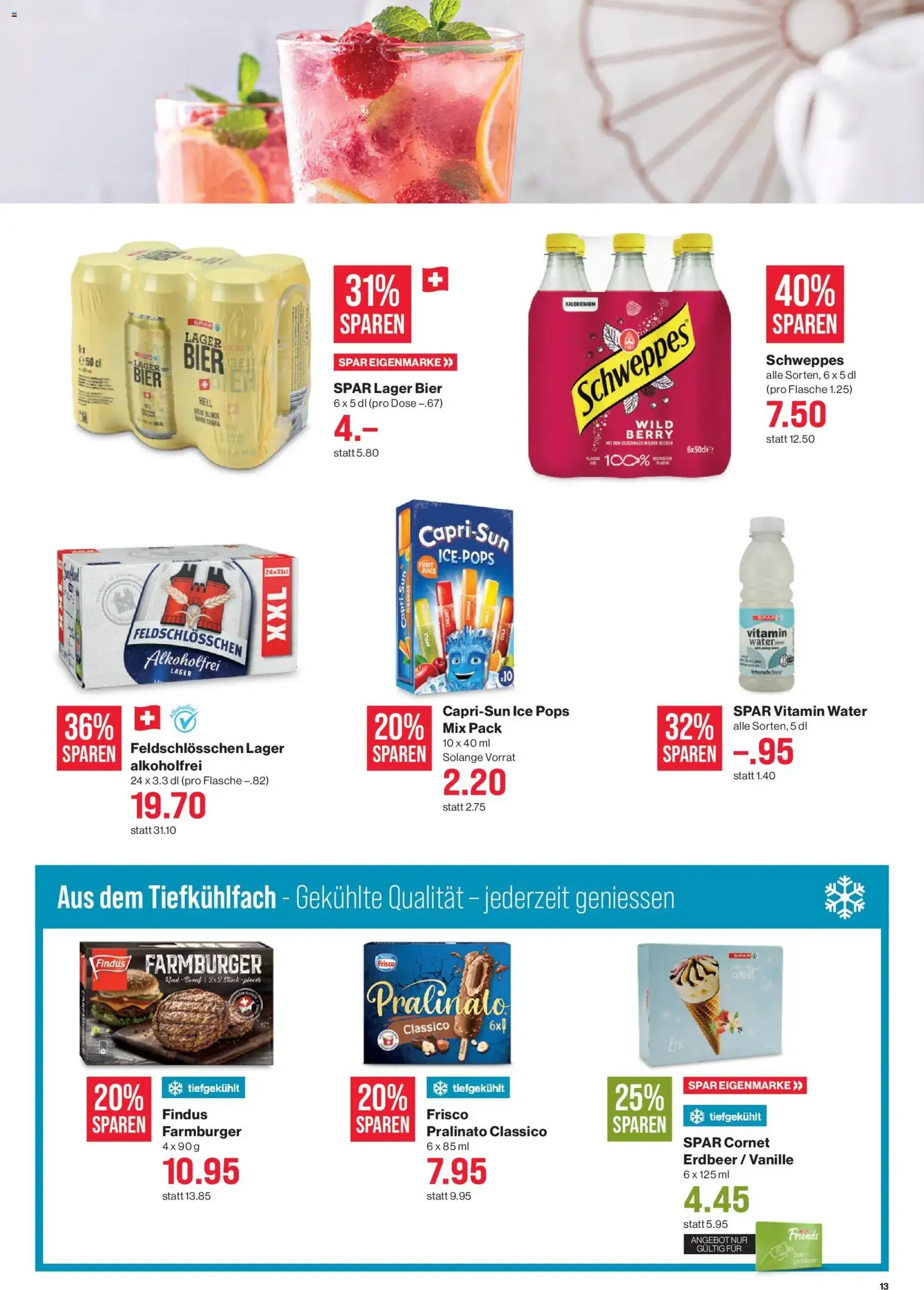 SPAR aktionen - Gültiger Prospekt ab 23.07.2026, Seite 13 von insgesamt 17